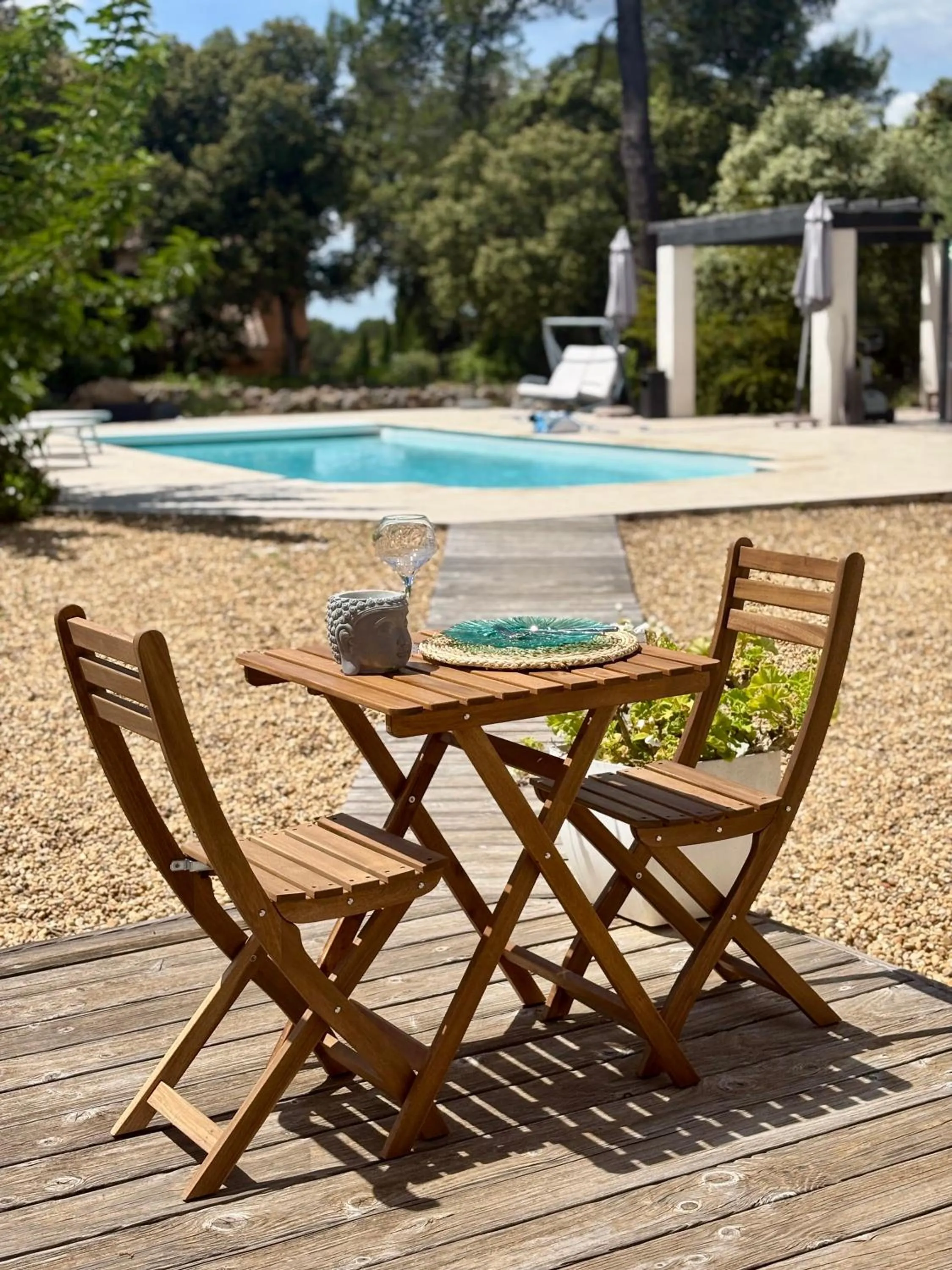 Patio in CARPE DIEM Résidence Hôtelière