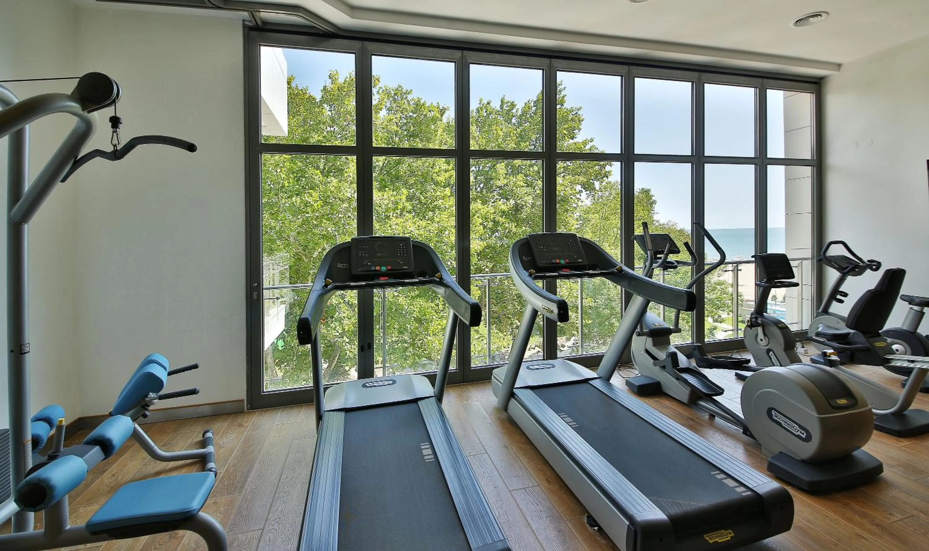 Fitness centre/facilities in Maritim Hotel Paradise Blue