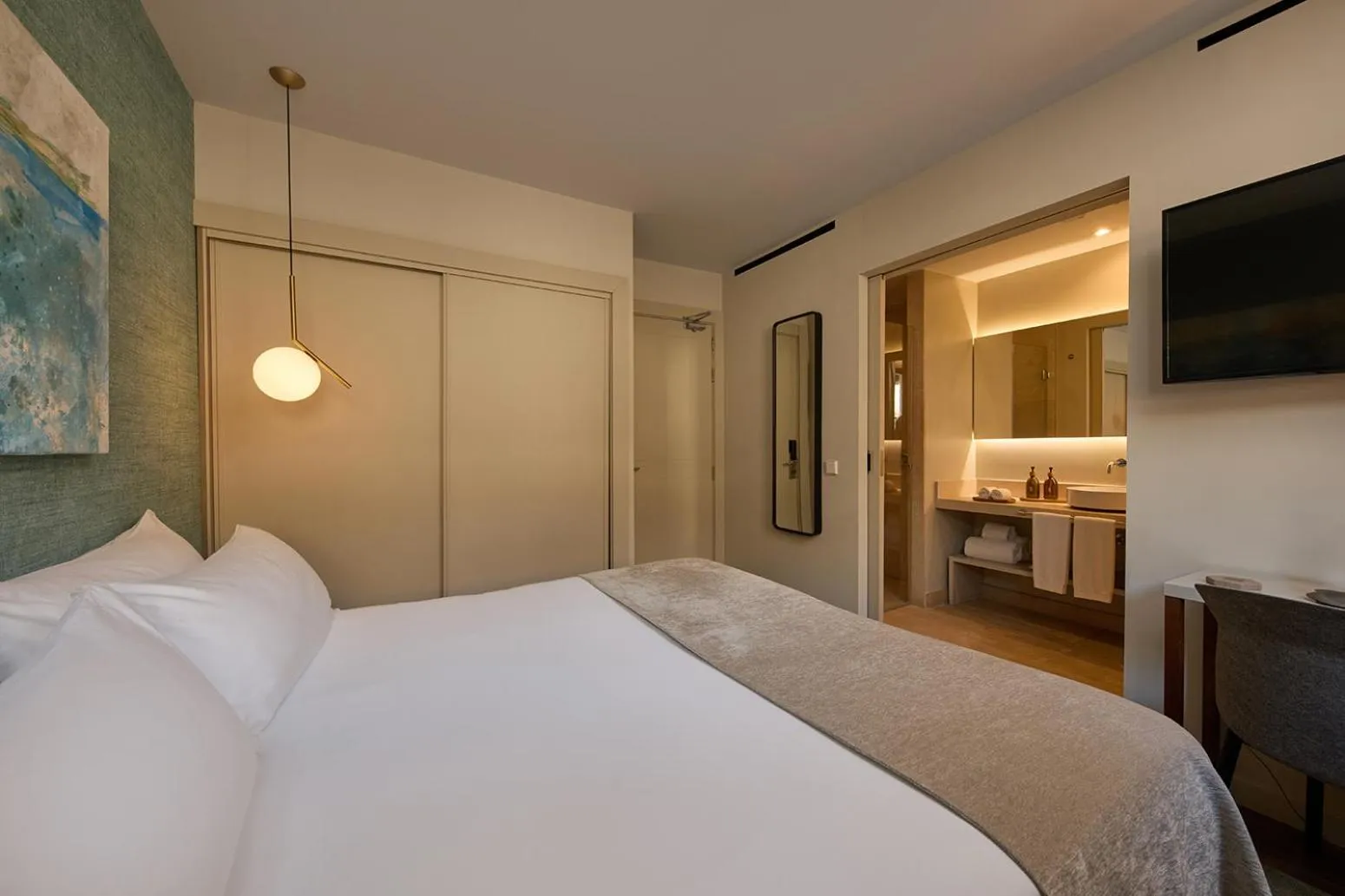 Bedroom, Bed in Sant Jaume Design Hotel