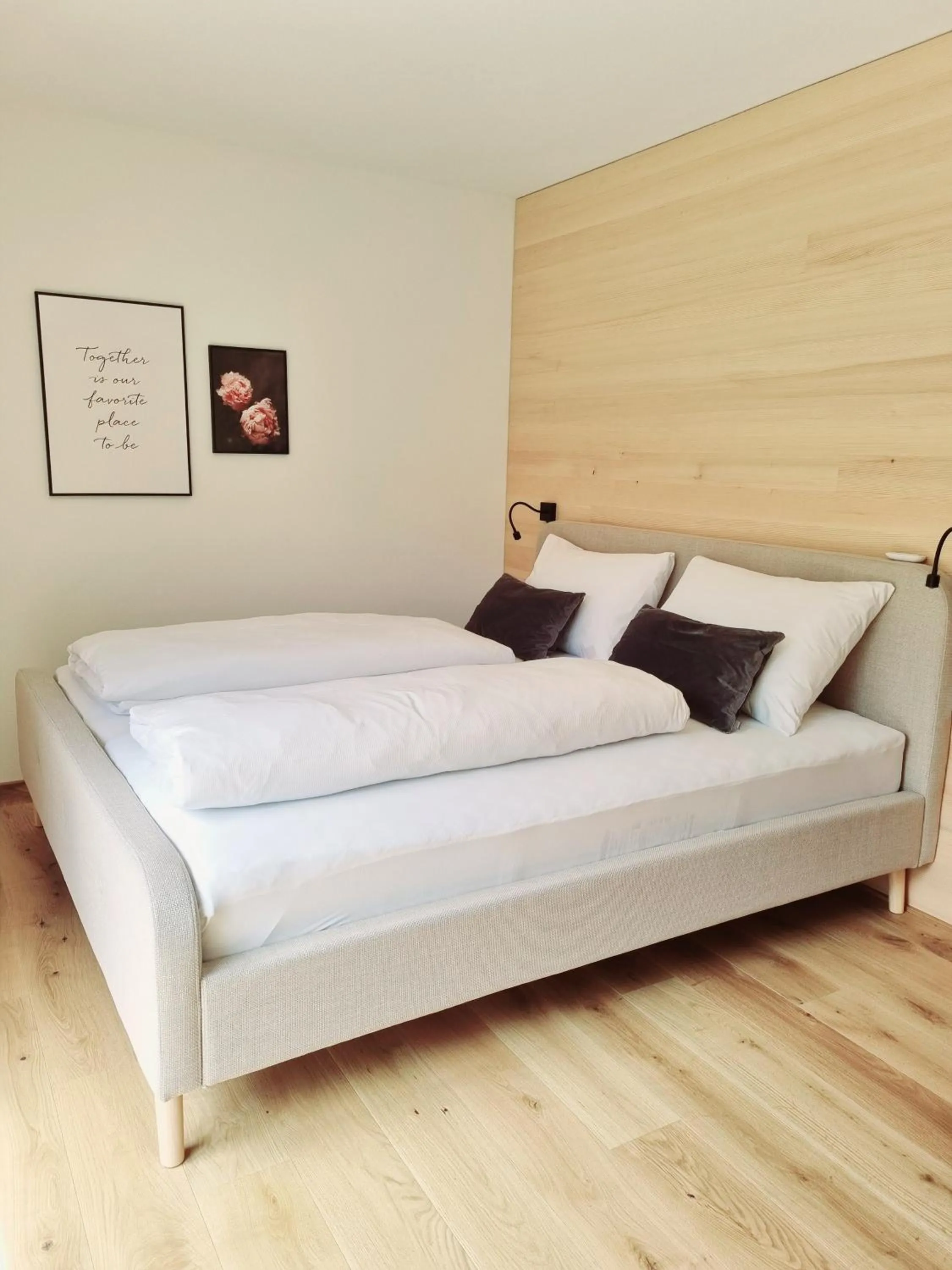 Bed in Hotel Gretina