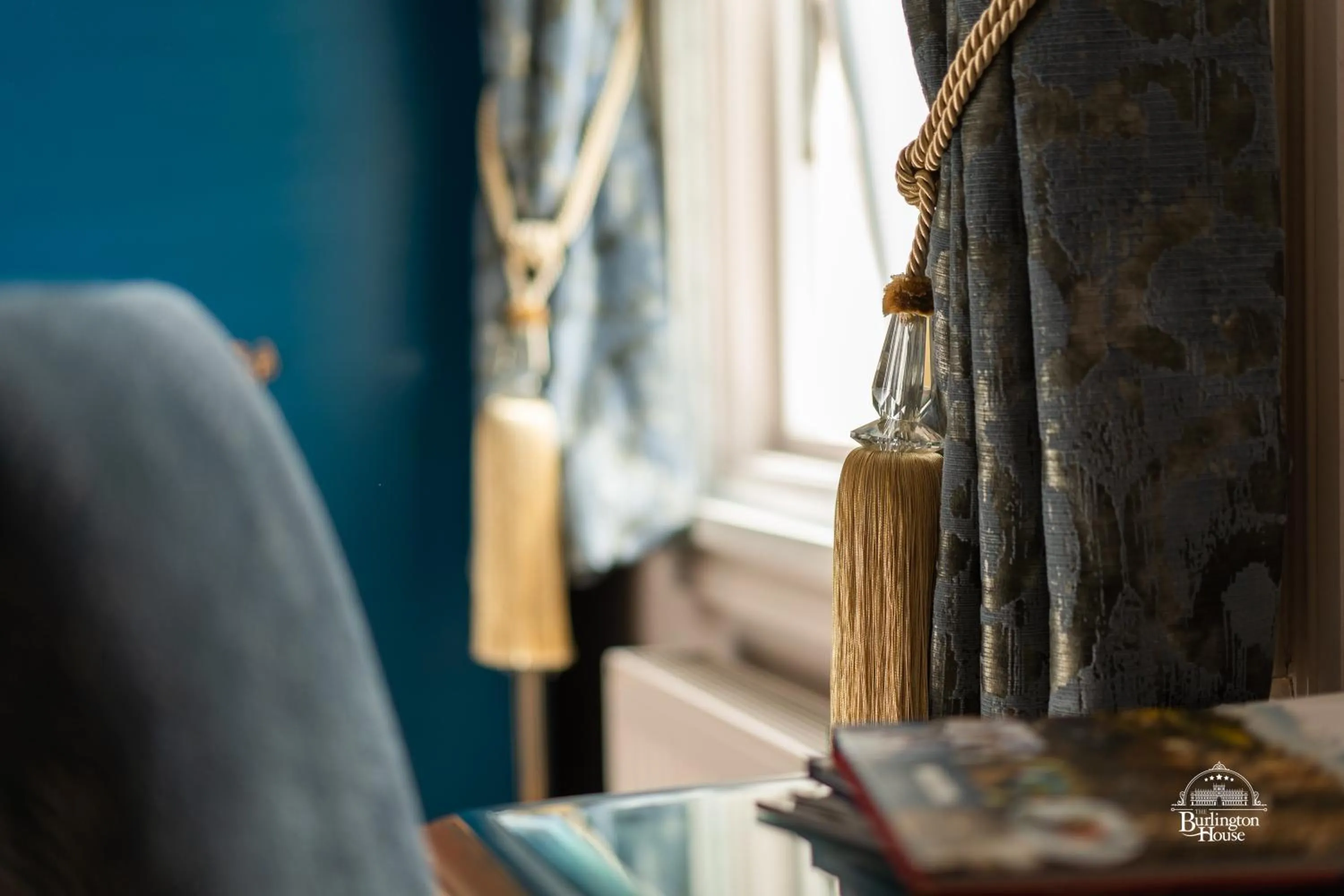 Decorative detail, Bed in Burlington House Boutique