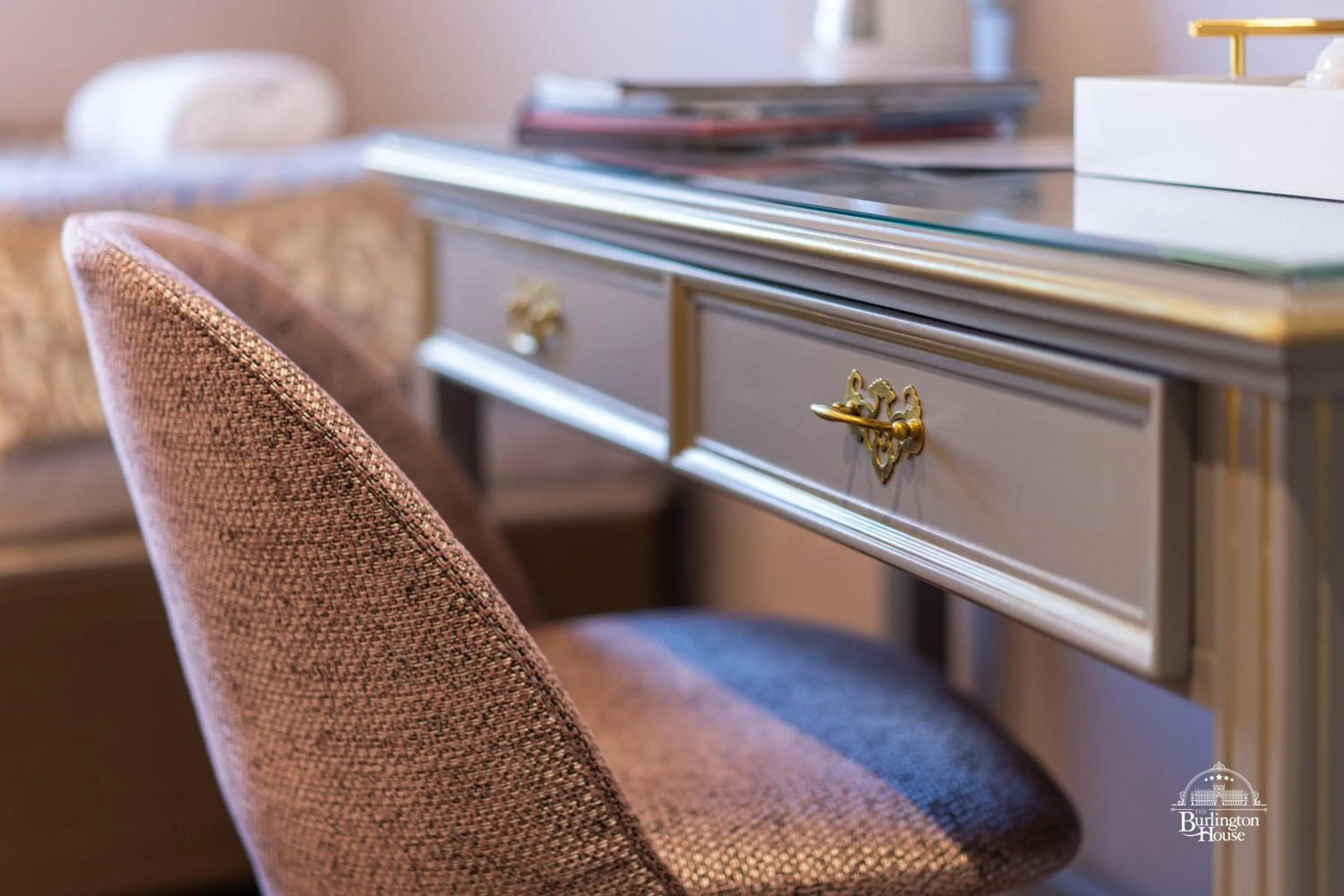 Seating area in Burlington House Boutique