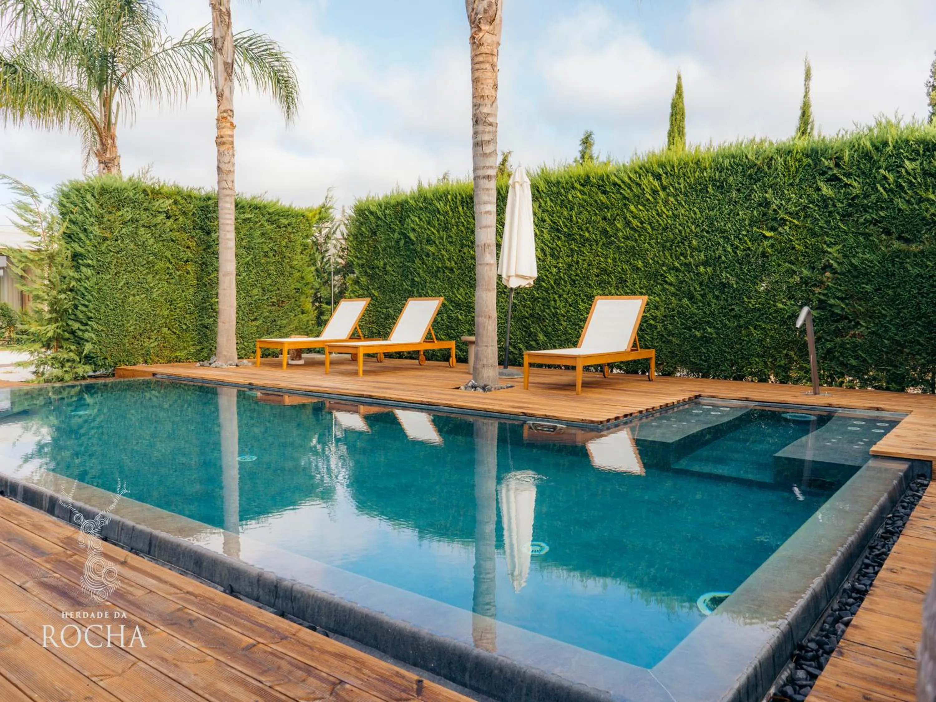 Pool view in Herdade da Rocha - Boutique Lodge