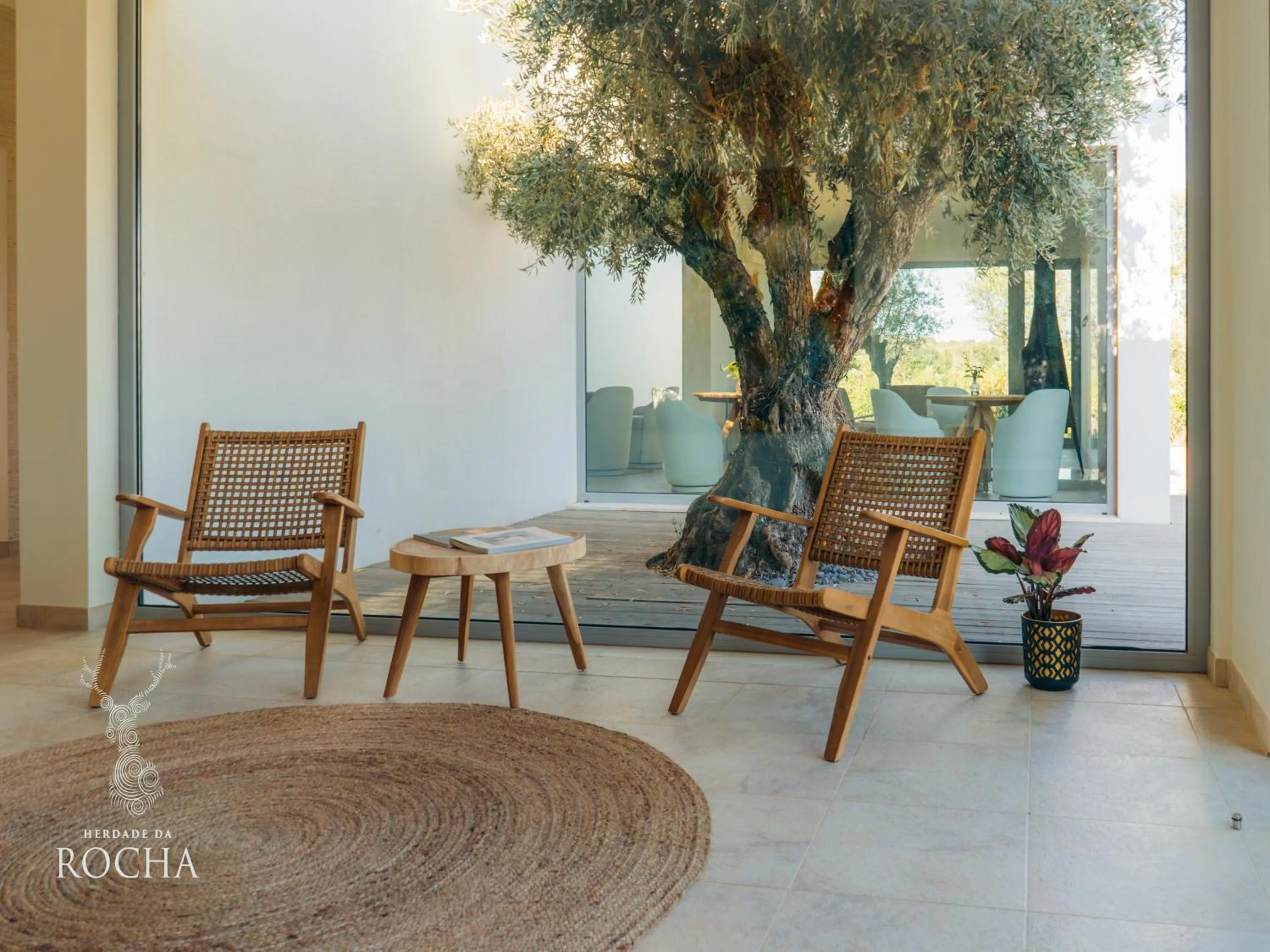 Living room in Herdade da Rocha - Boutique Lodge