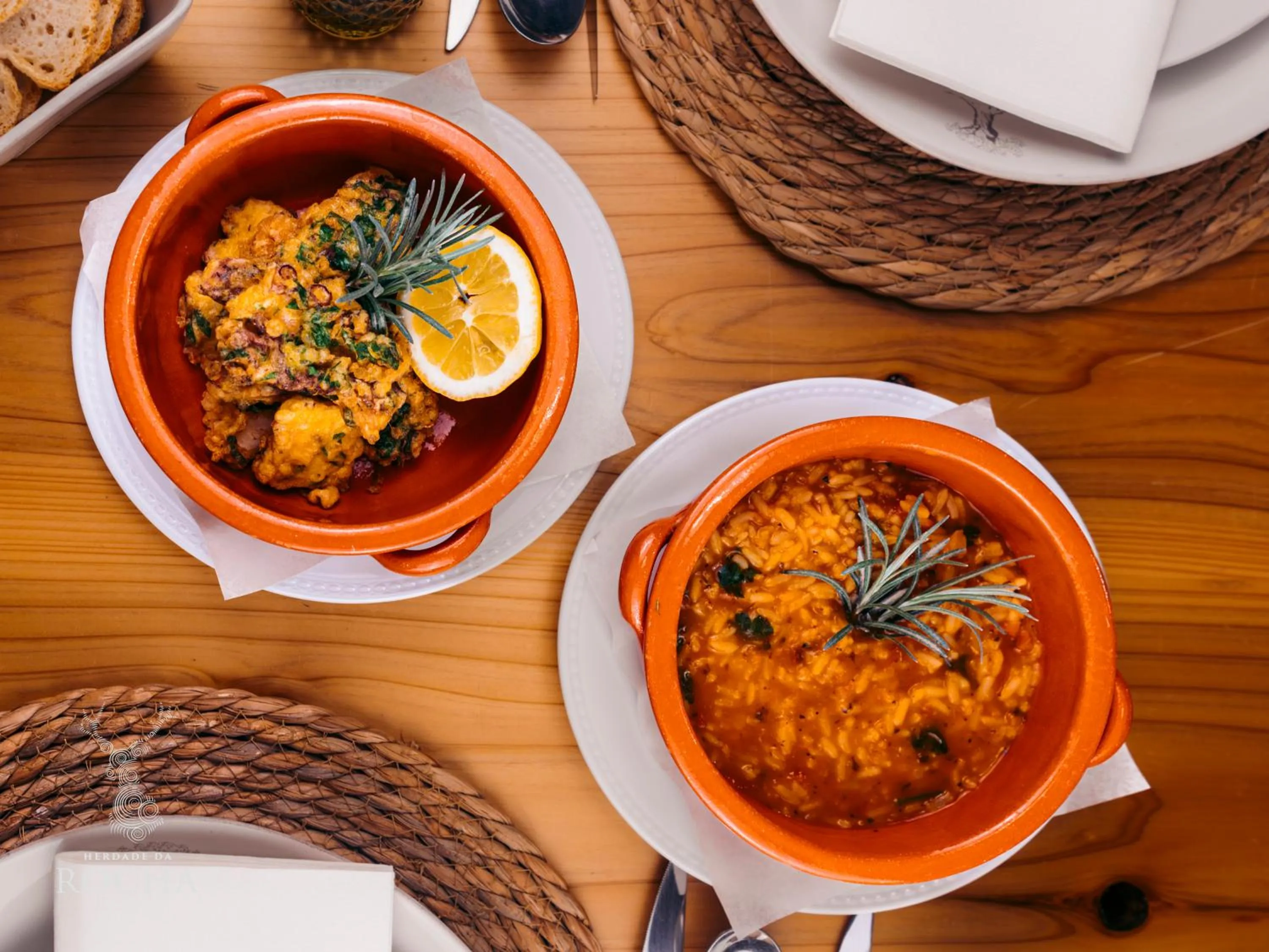 Food and drinks in Herdade da Rocha - Boutique Lodge