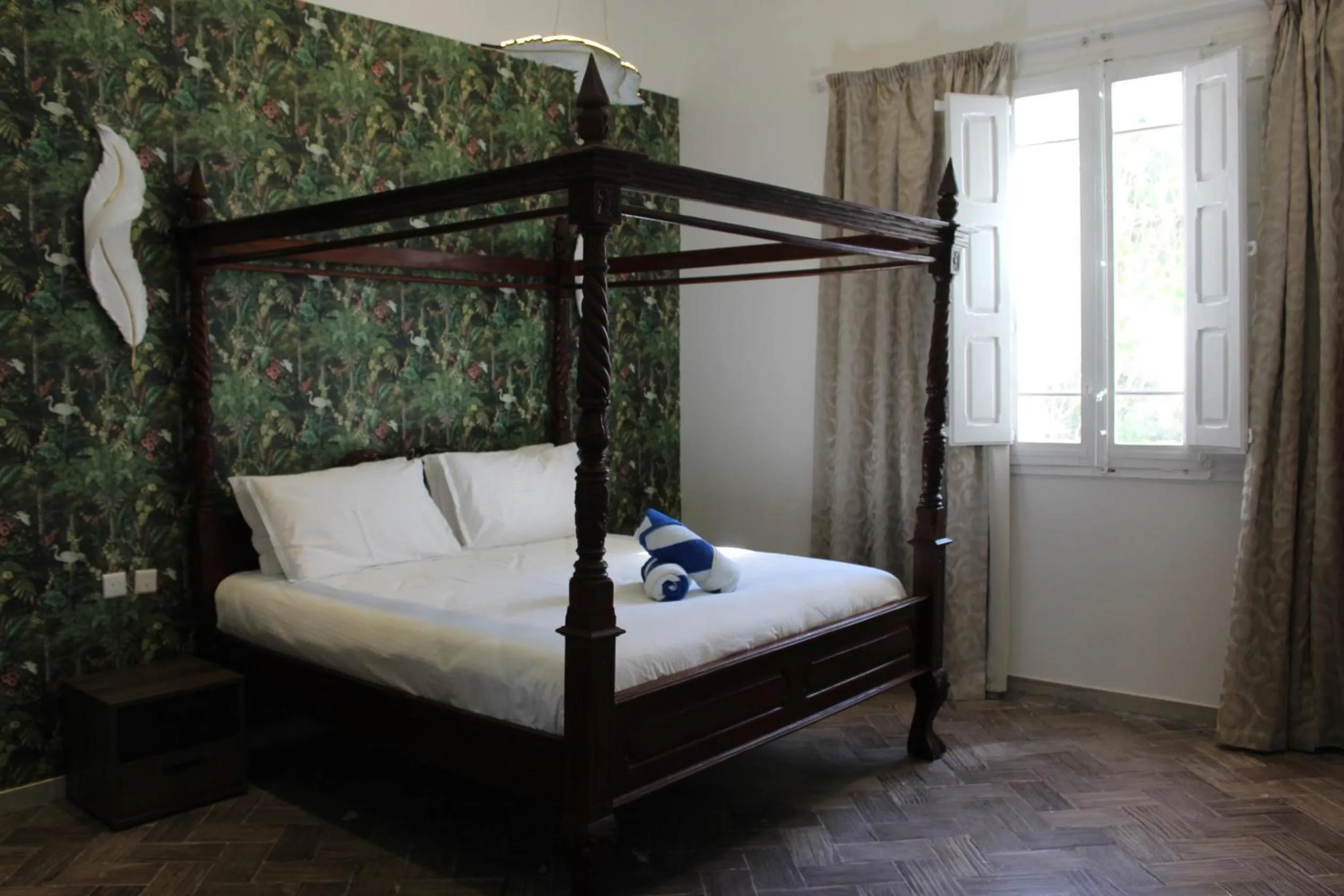 Bedroom, Bed in The Red Farm Relais & Spa