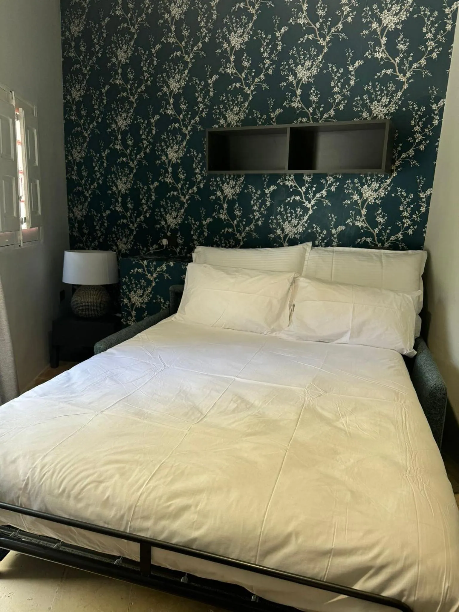 Bed in The Red Farm Relais & Spa