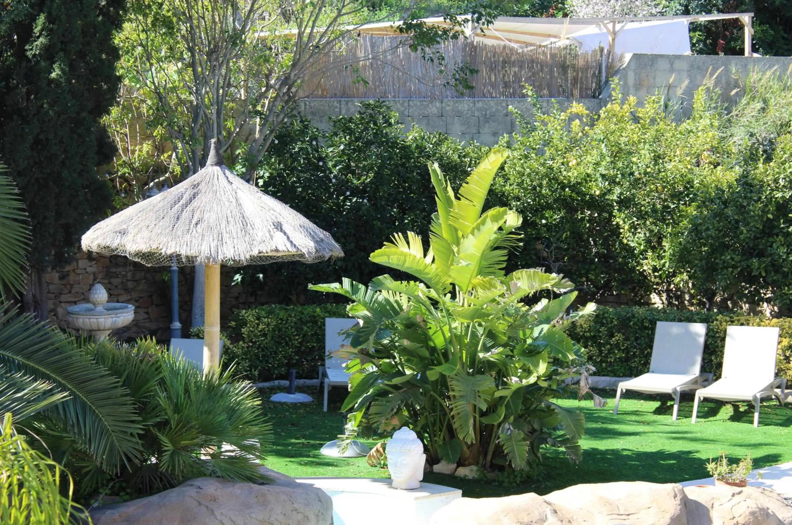 Garden in The Red Farm Relais & Spa