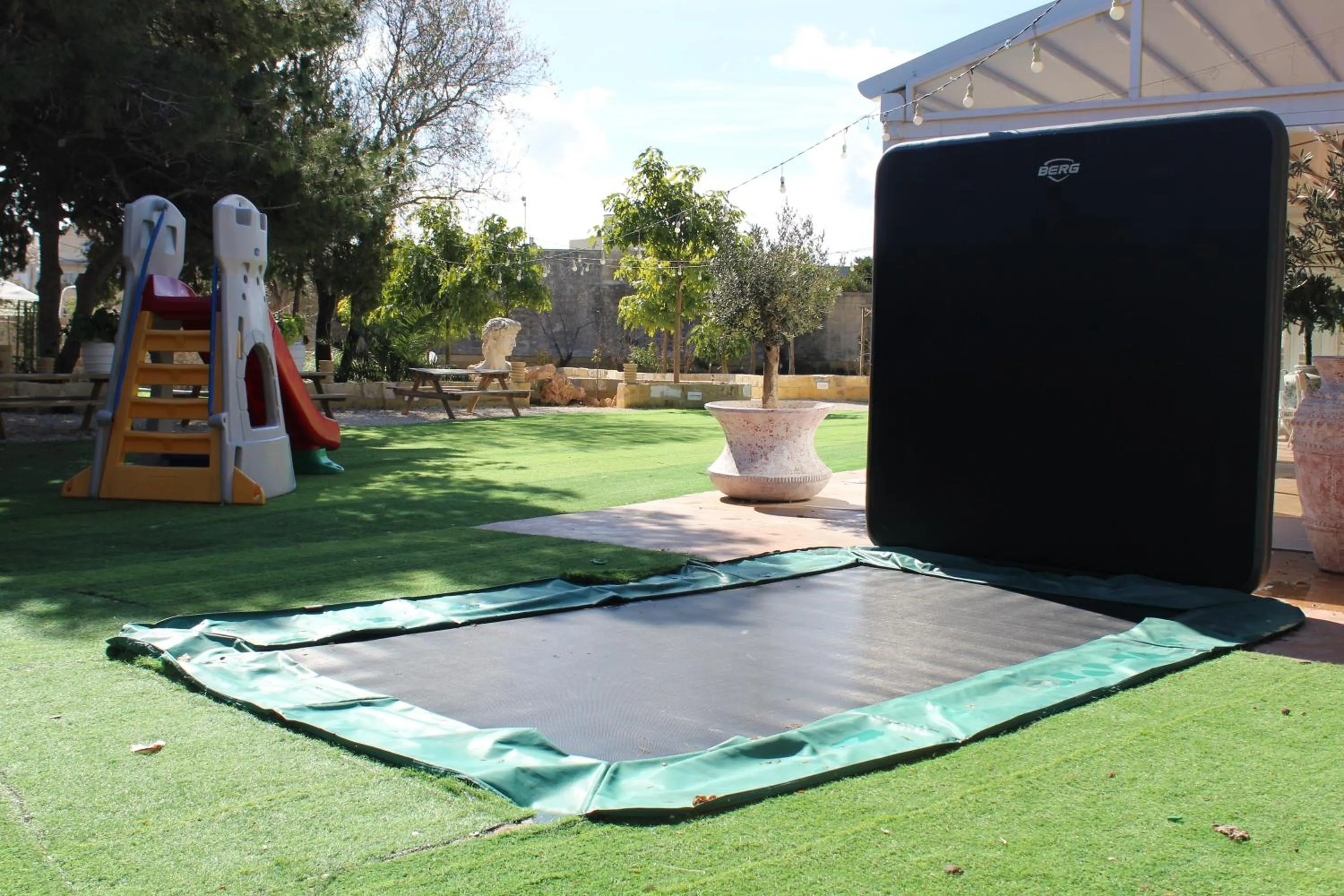 Children play ground in The Red Farm Relais & Spa