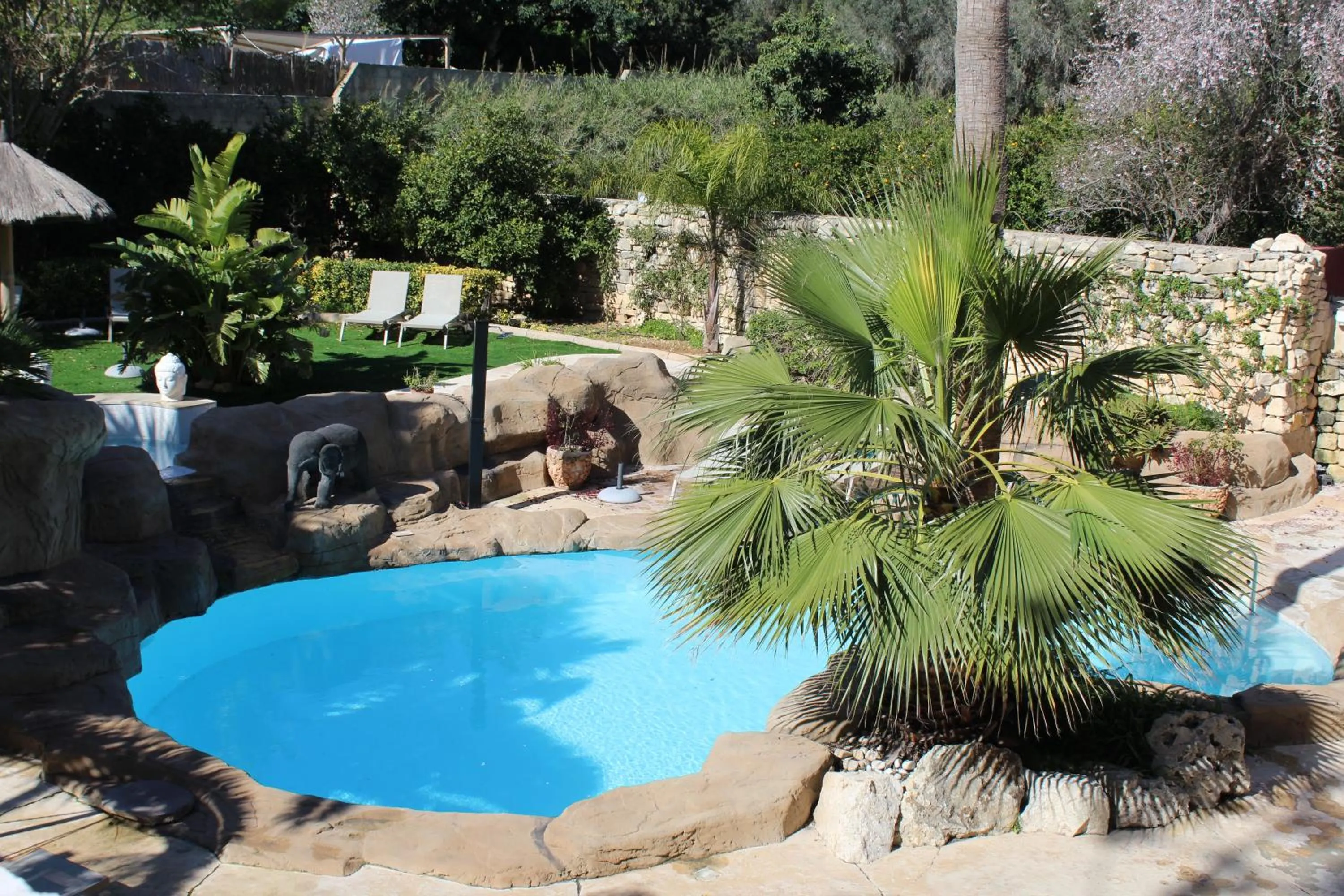 Garden in The Red Farm Relais & Spa