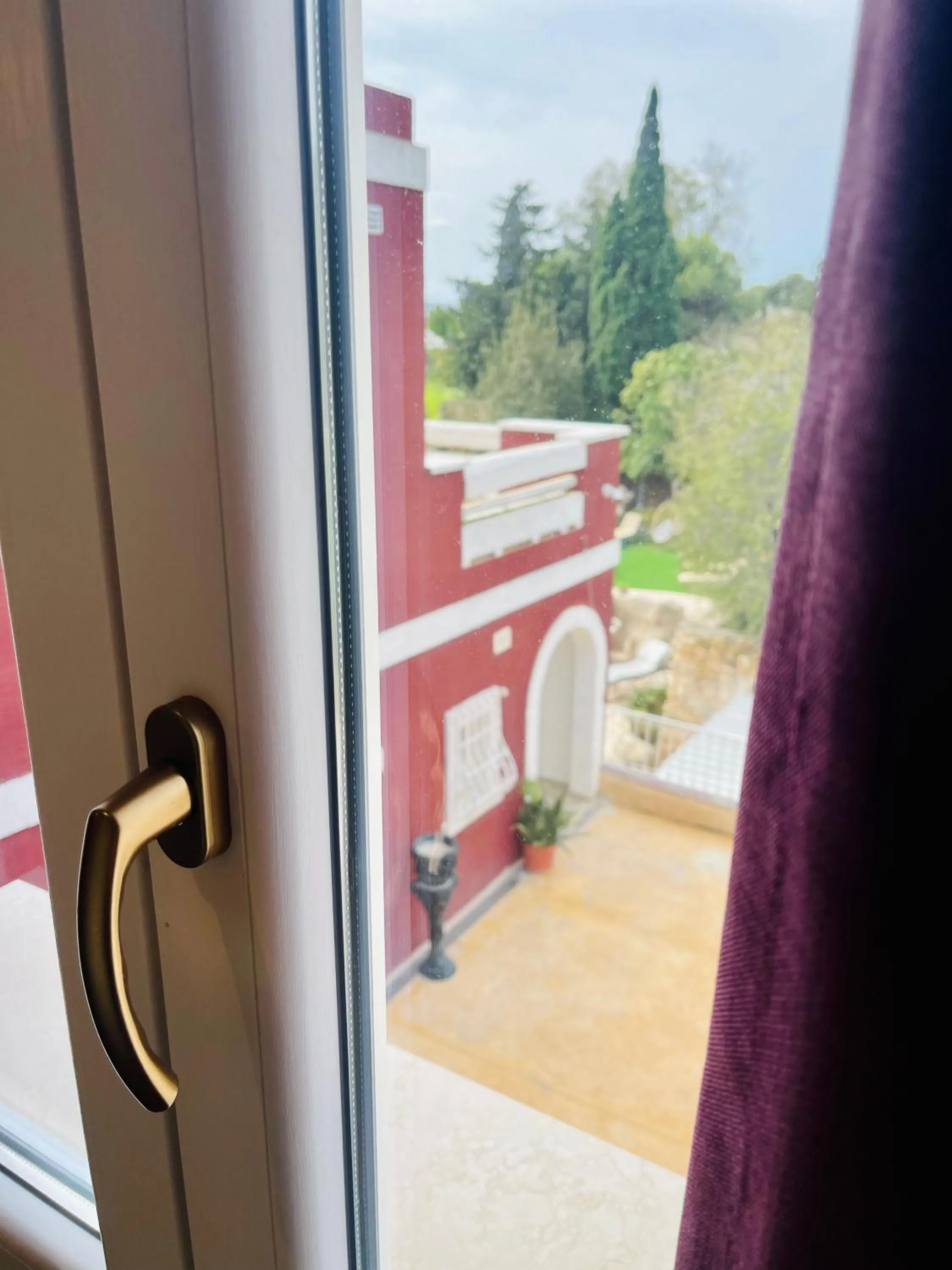 Garden view in The Red Farm Relais & Spa