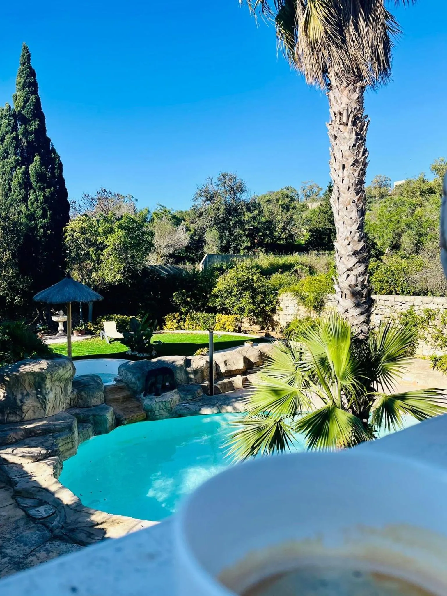 Garden in The Red Farm Relais & Spa