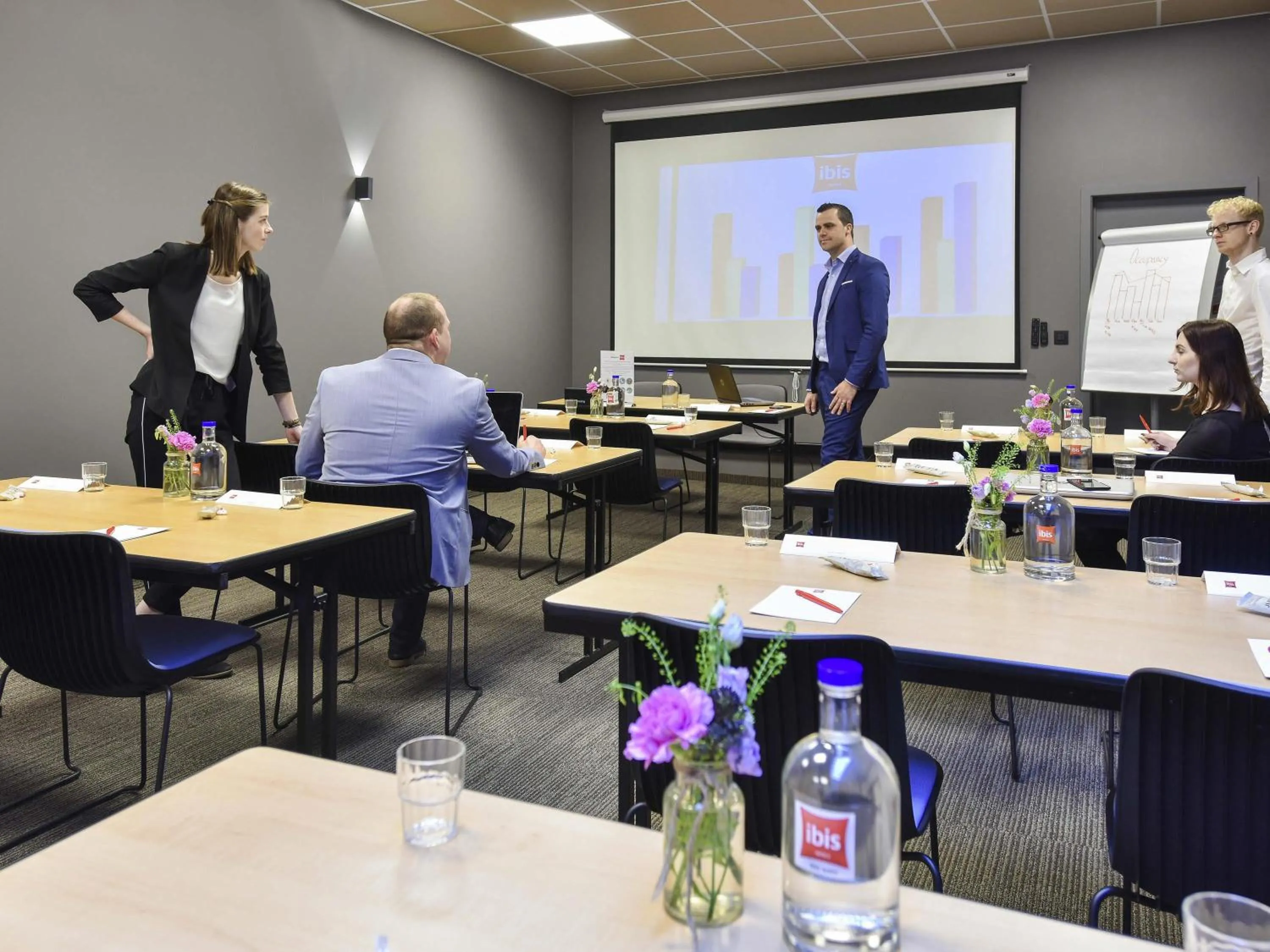 Meeting/conference room in ibis Kortrijk Centrum