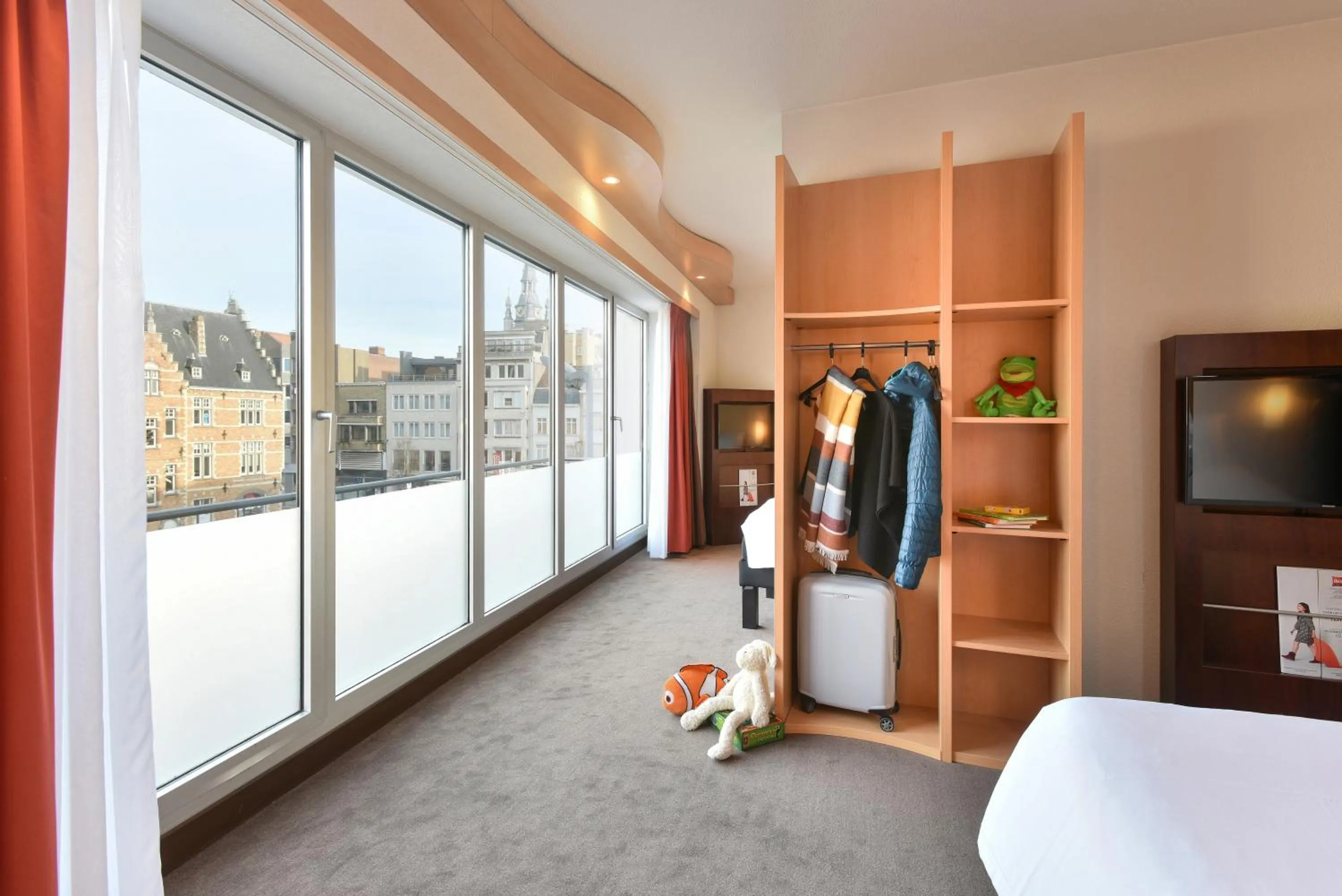 TV and multimedia, Bed in ibis Kortrijk Centrum