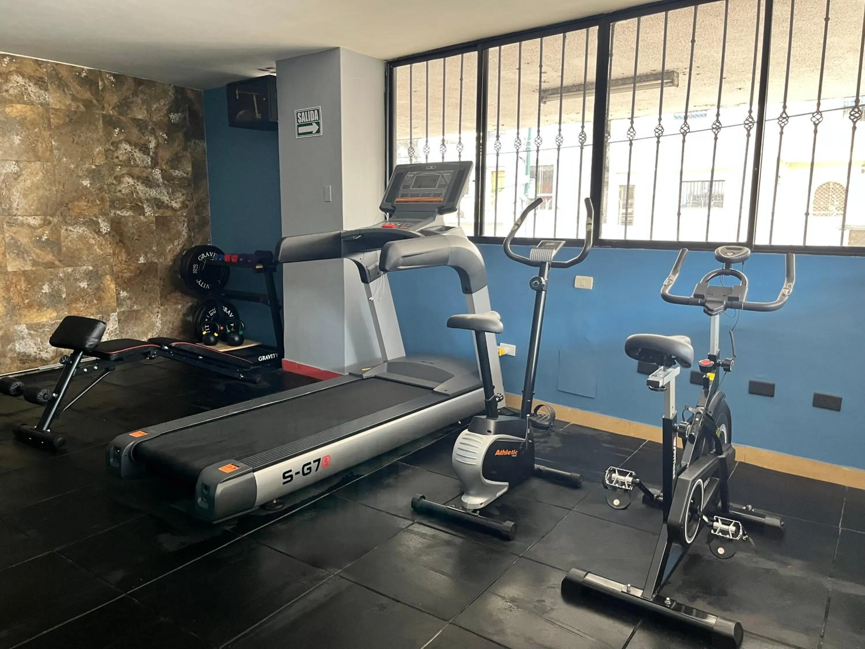 Fitness centre/facilities in Hotel Varadero Internacional
