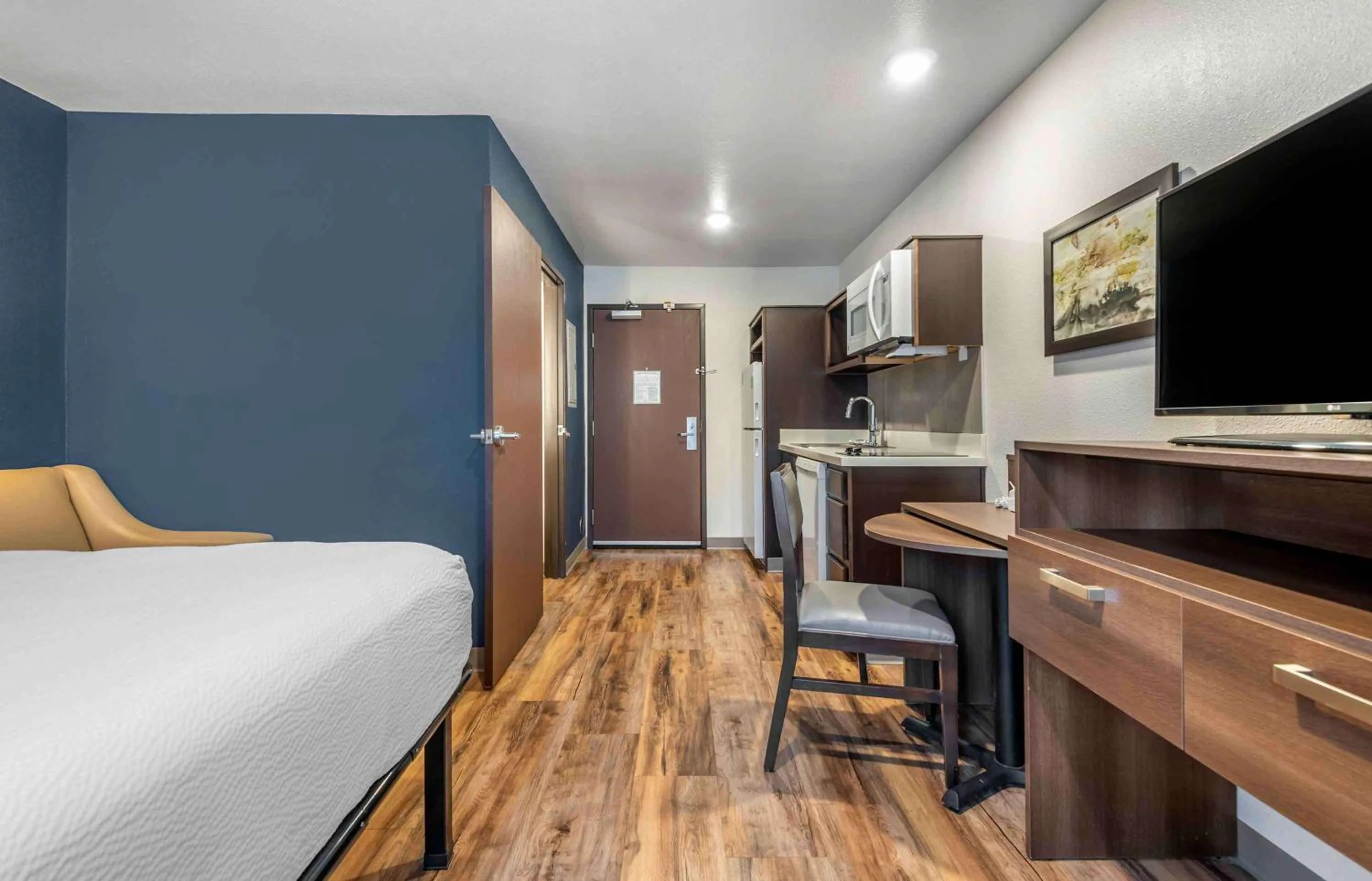 Bedroom, Bed in Extended Stay America Select Suites - Pittsburgh - Cranberry