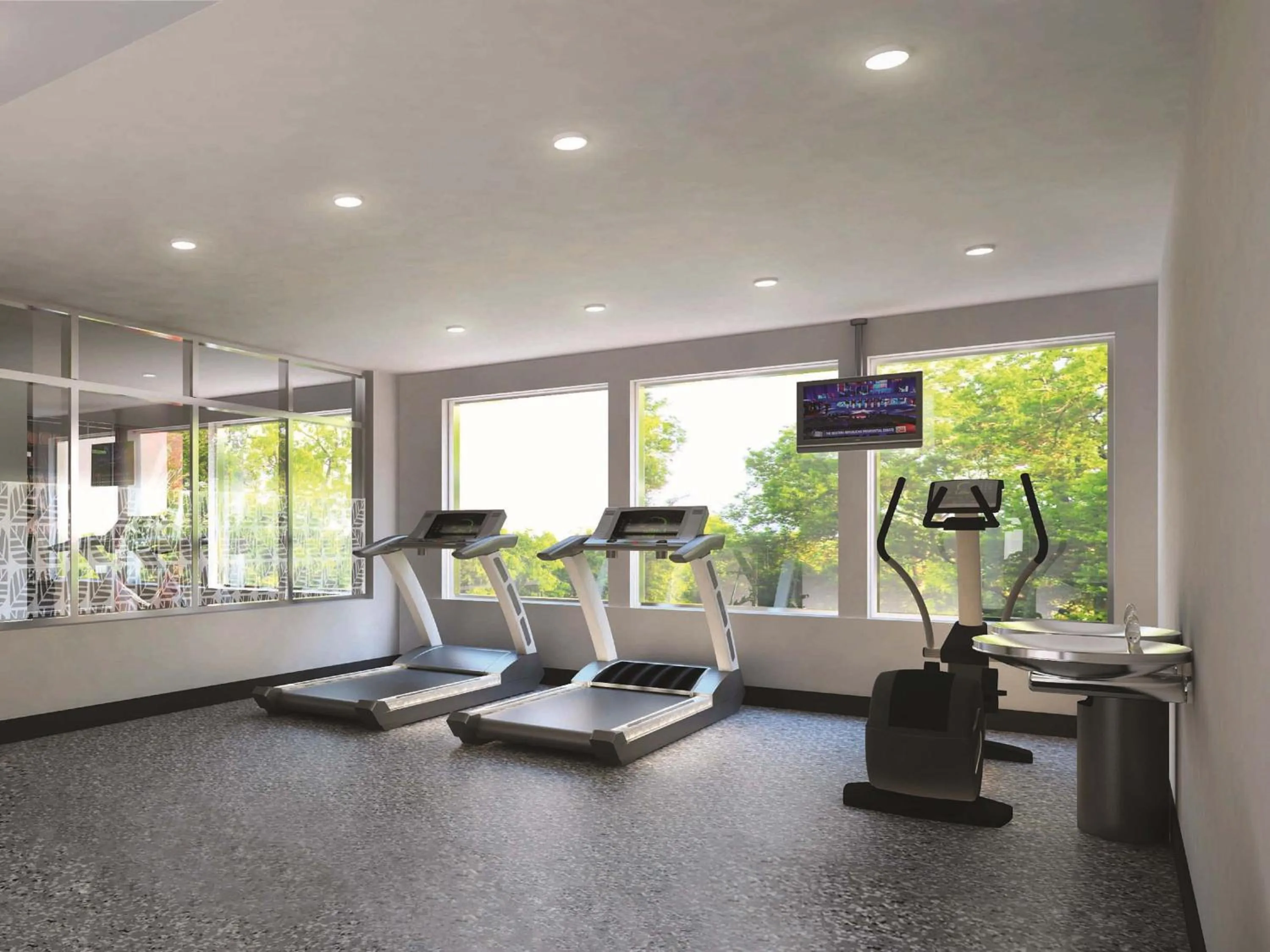 Fitness centre/facilities in Extended Stay America Select Suites - Pittsburgh - Cranberry