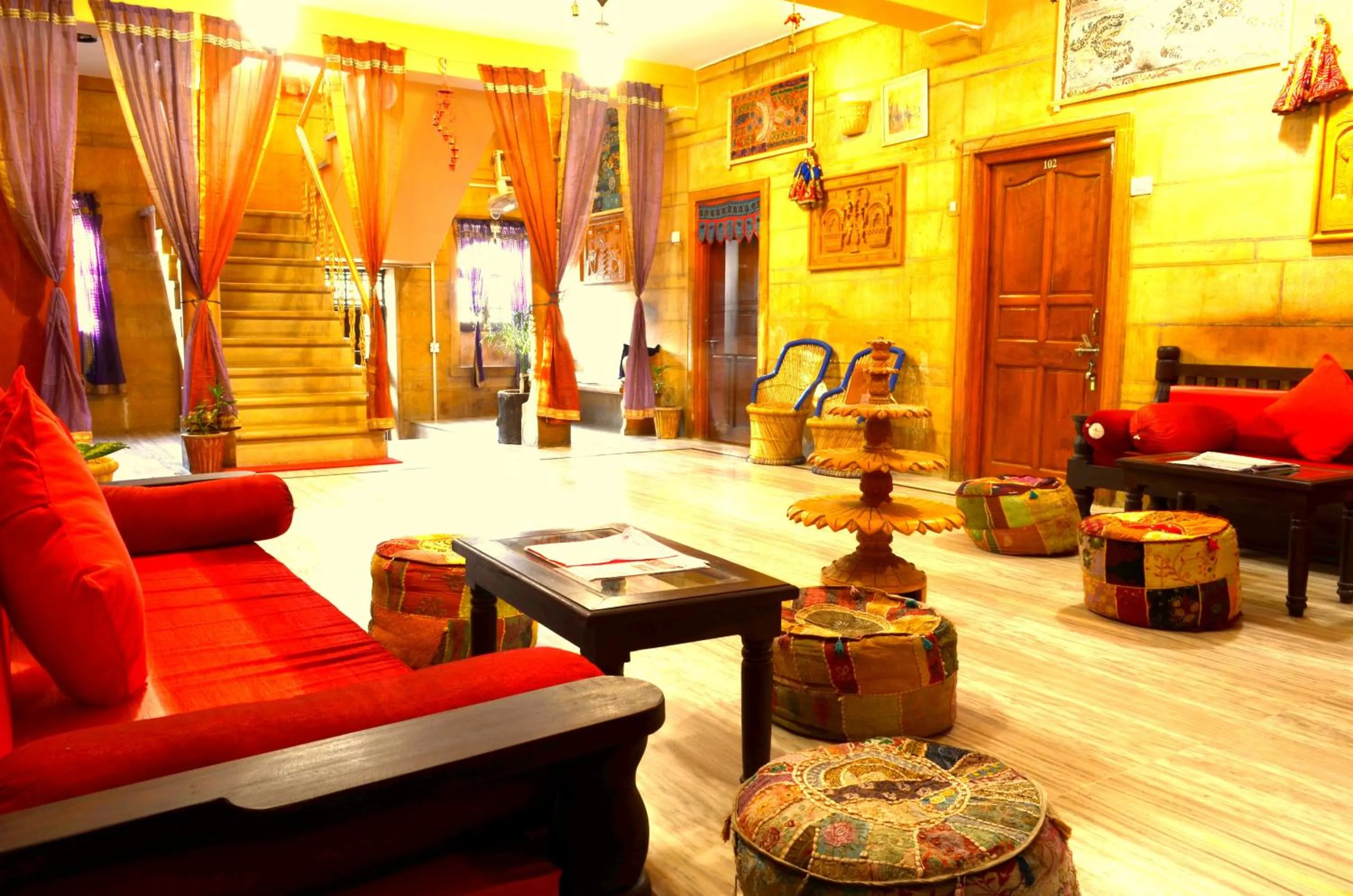 Lobby or reception in Tripli Hotels Prithvi Palace