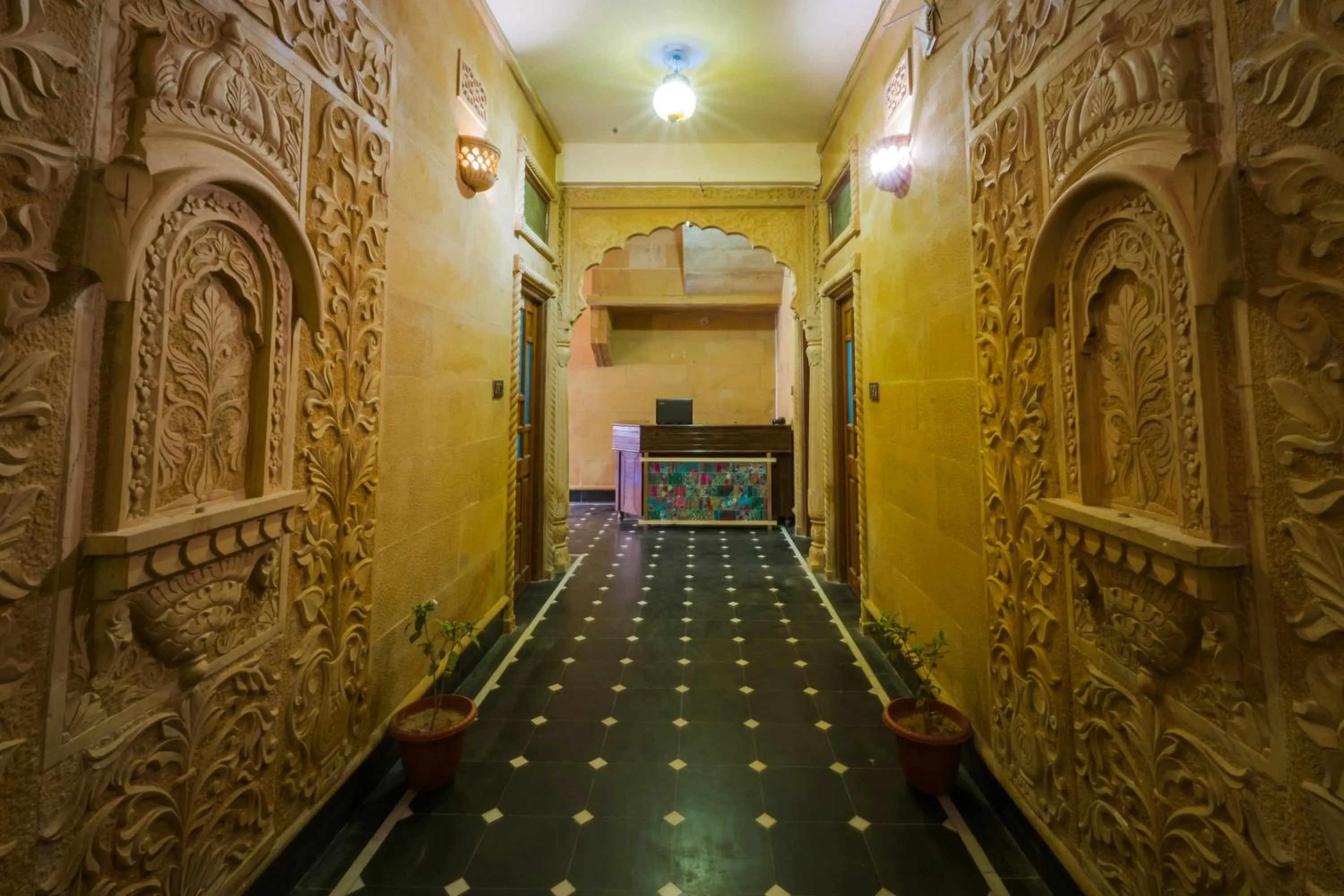Lobby or reception in Tripli Hotels Prithvi Palace