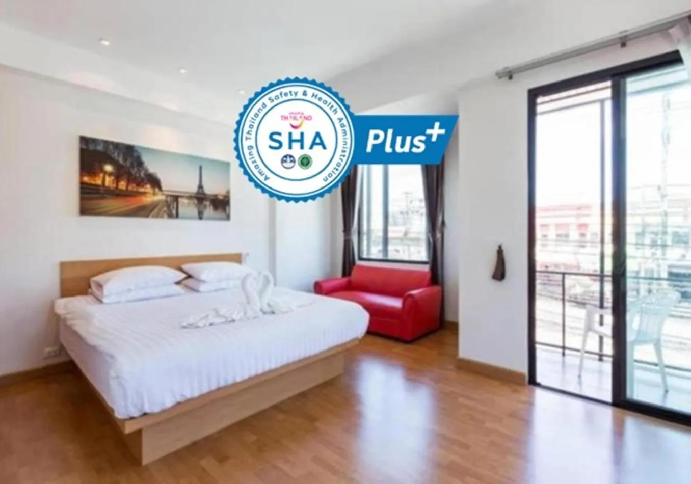 Photo of the whole room, Bed in Buk Inn Hotel SHA Plus