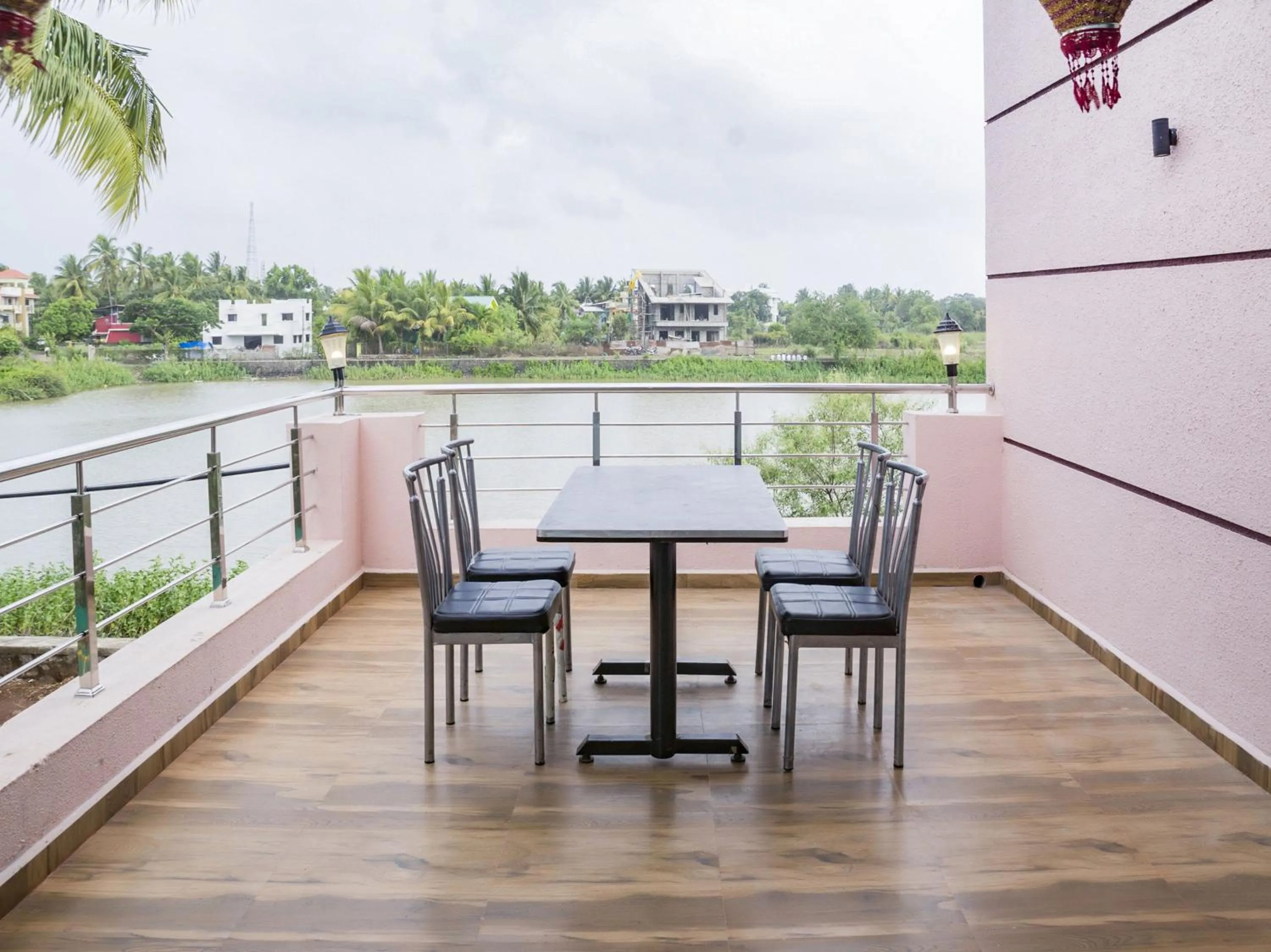 Seating area in Lotus The Lake View Resort