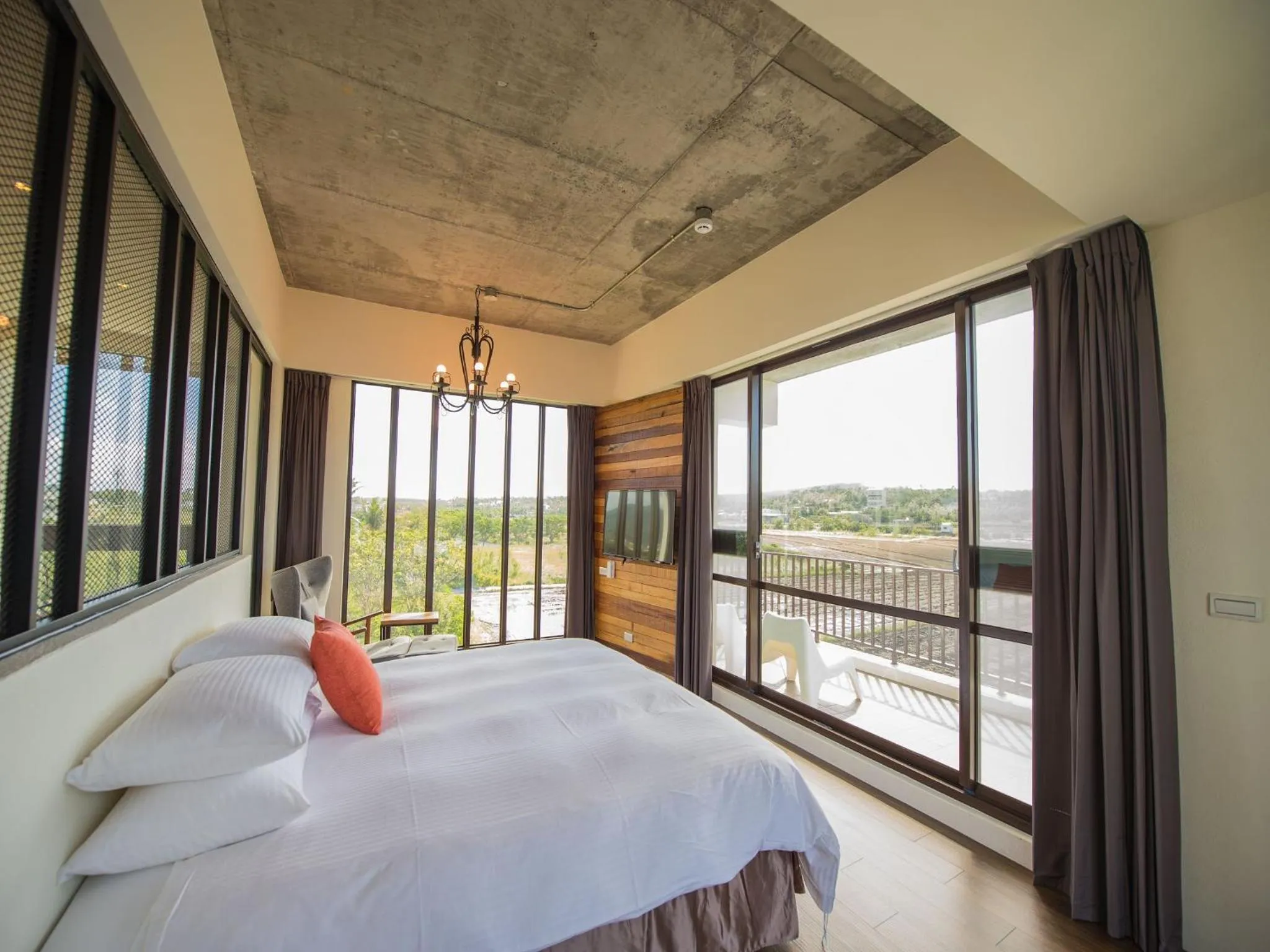 Bed in Beras Manor Kenting