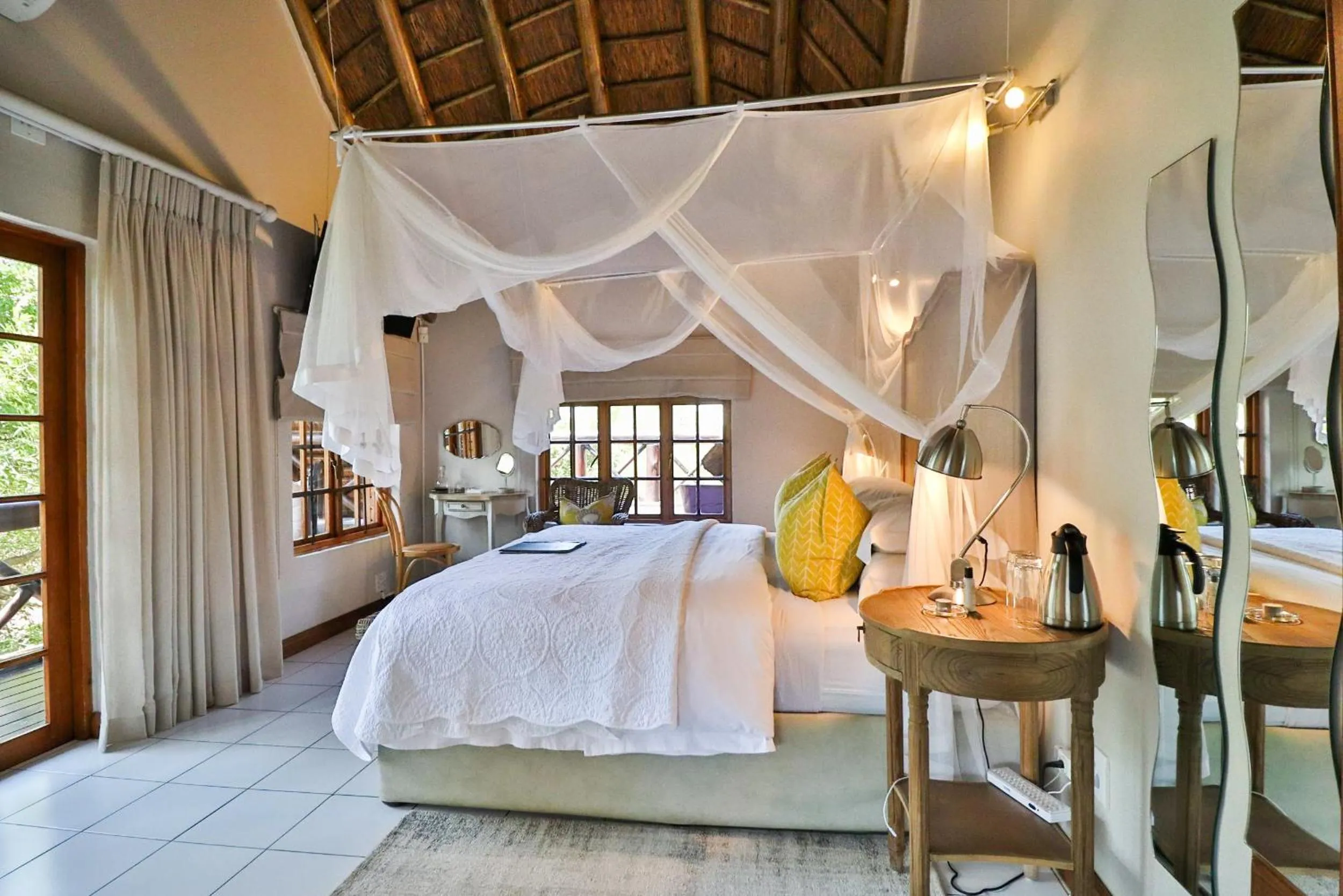 Bed in Kruger Riverside Lodge - No Load-shedding