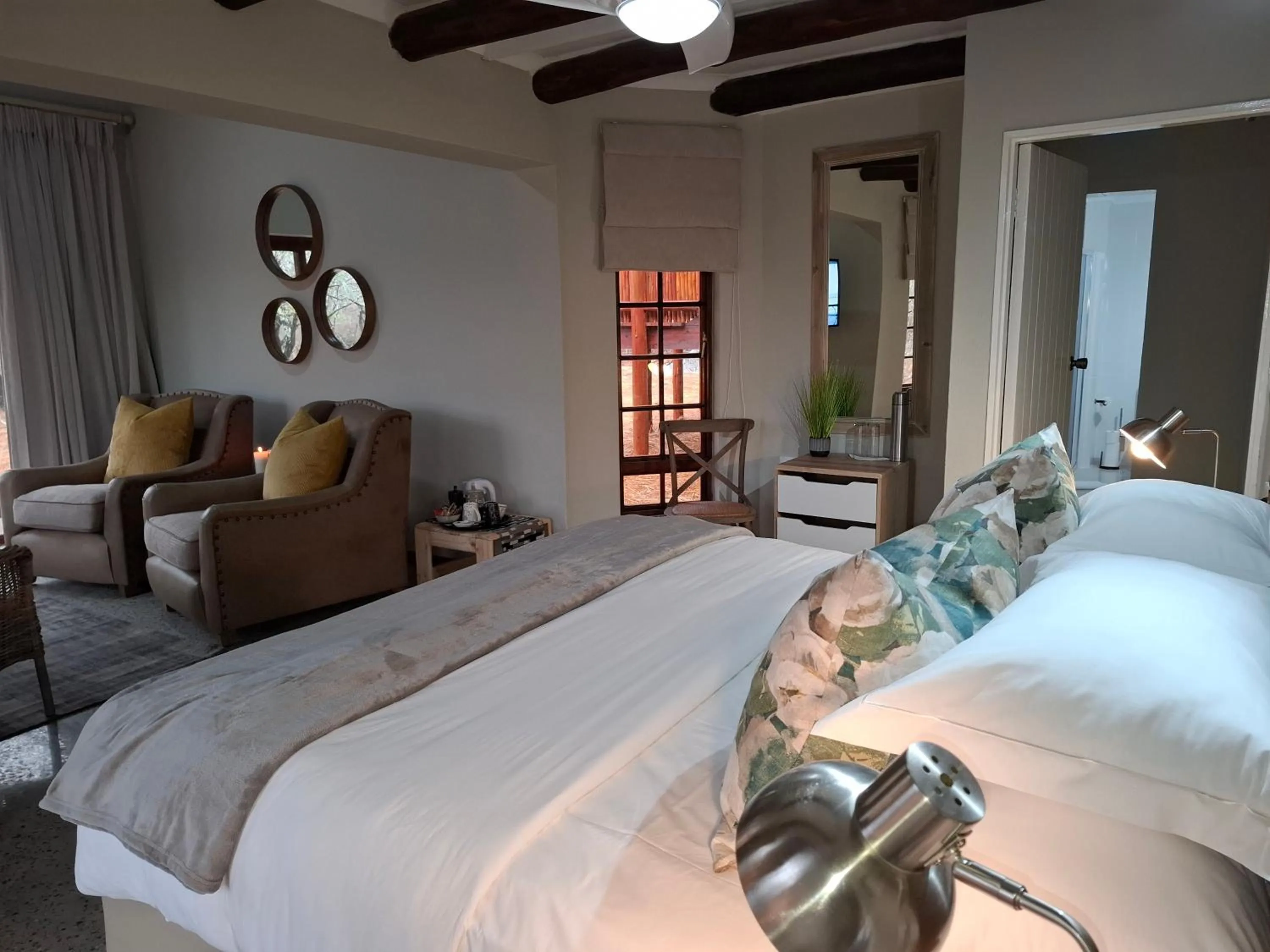 Bed in Kruger Riverside Lodge - No Load-shedding