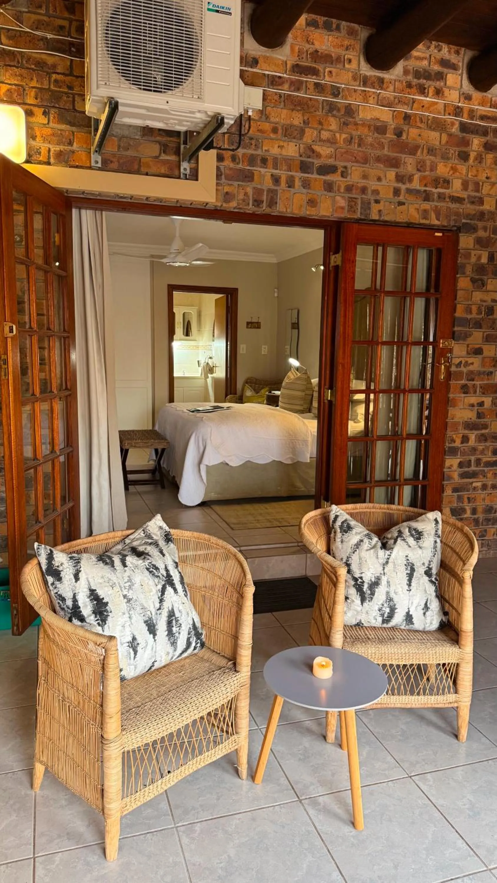 Bed in Kruger Riverside Lodge - No Load-shedding