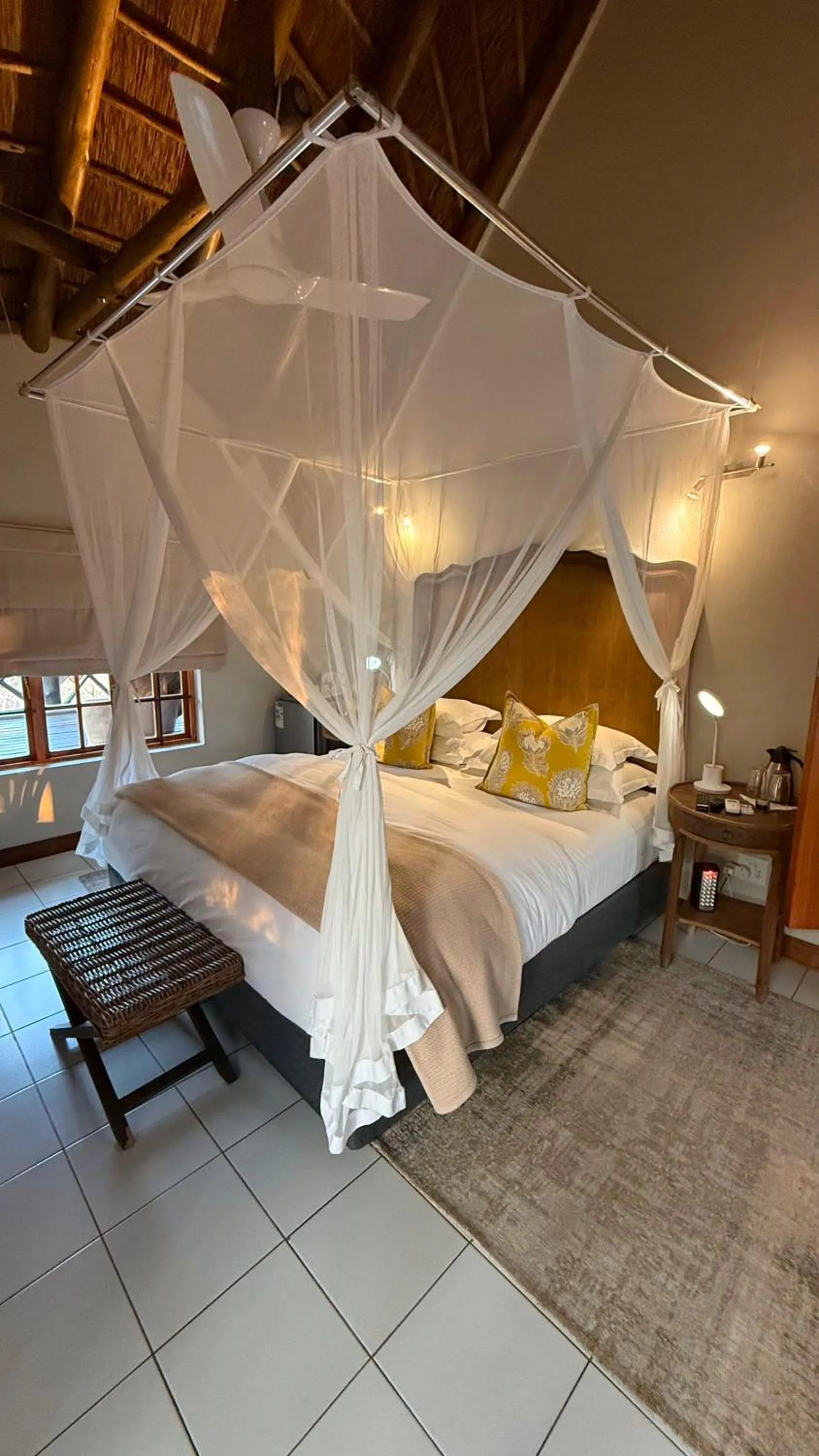 Bed in Kruger Riverside Lodge - No Load-shedding