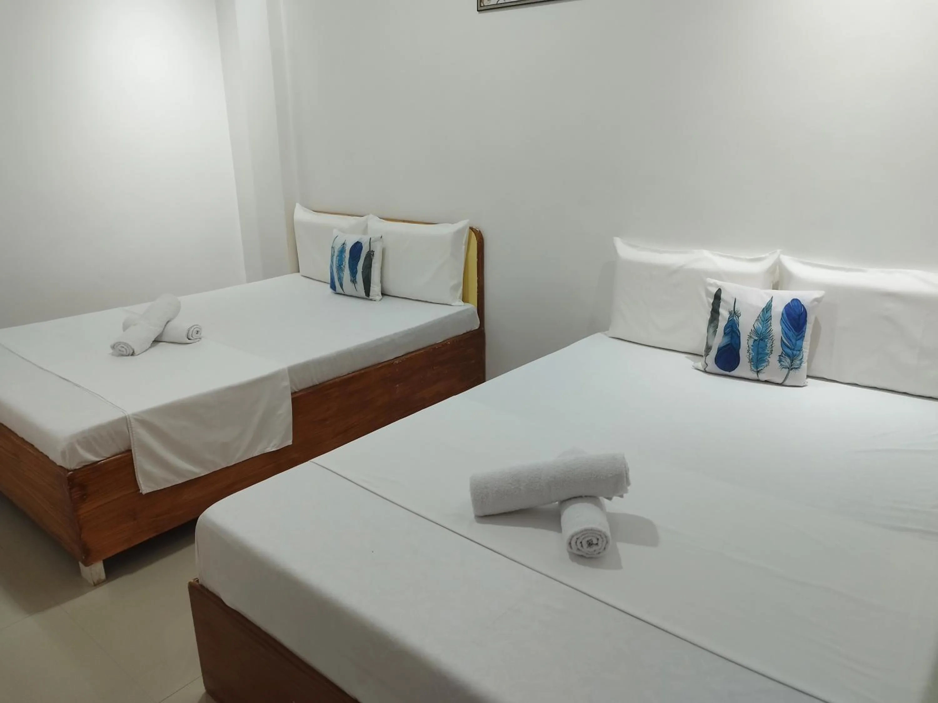 Bed in Ocean View Lodging House