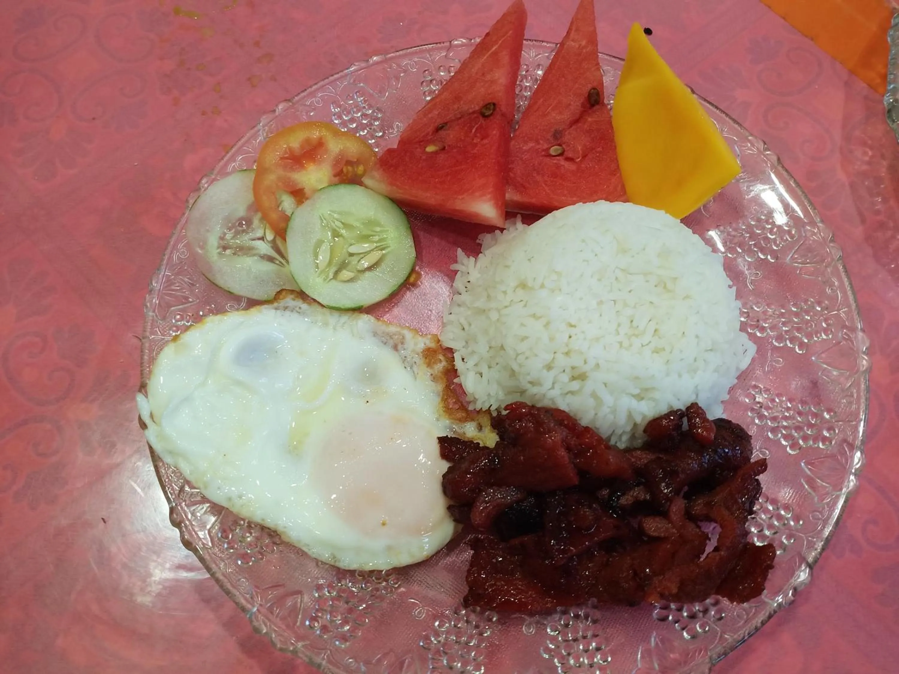 Food close-up in Ocean View Lodging House