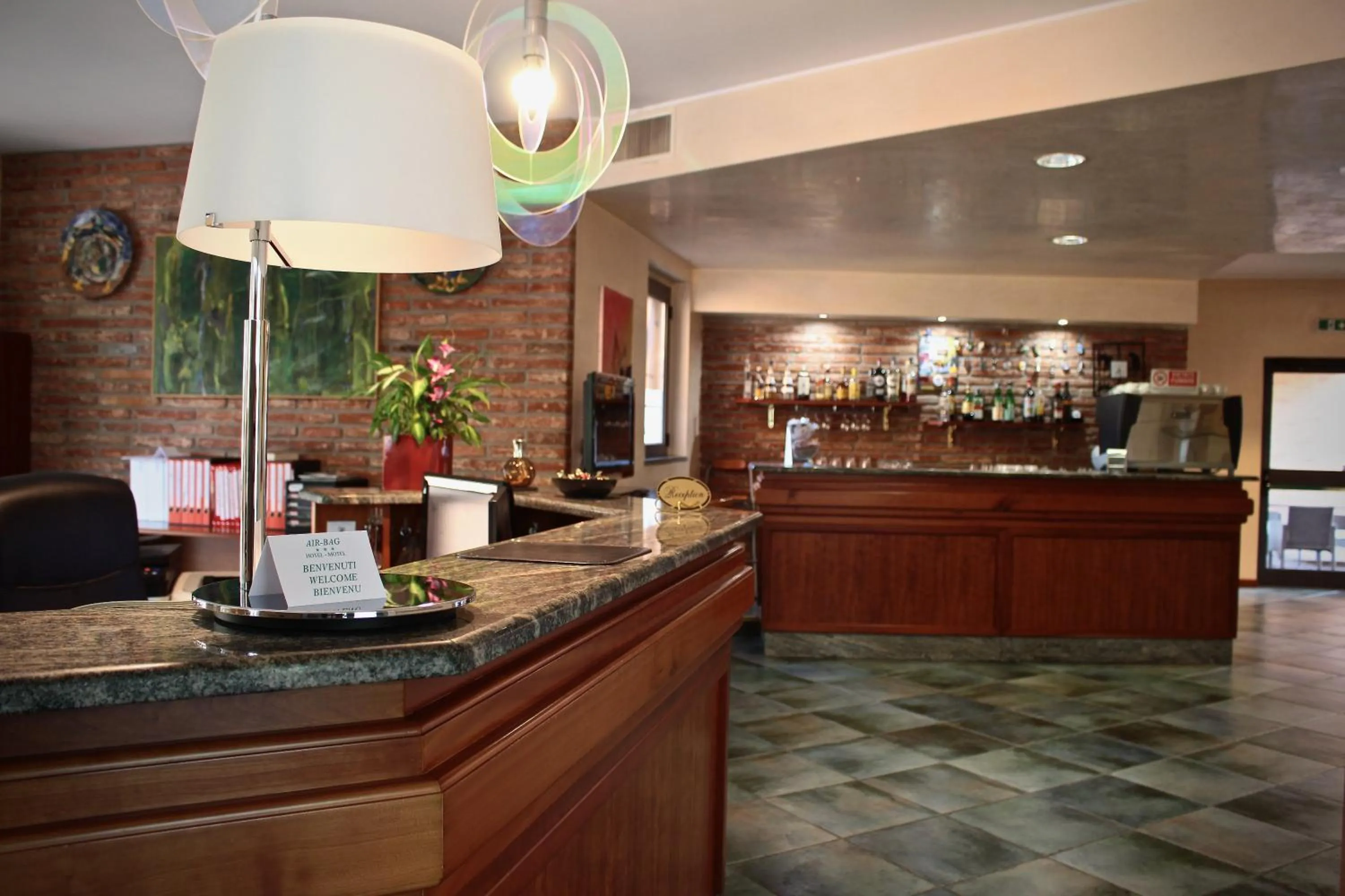 Lobby or reception in Hotel Air Bag