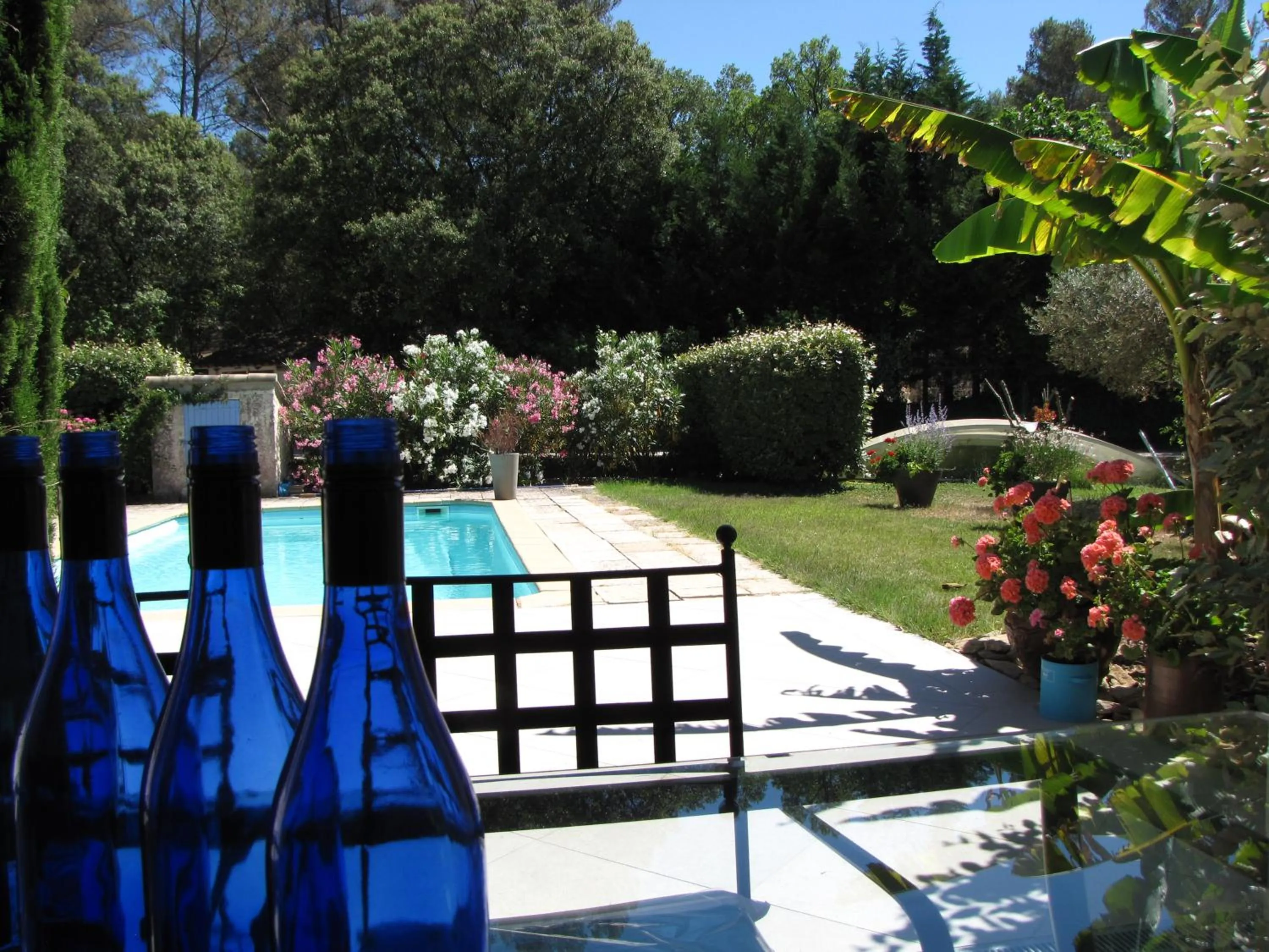 Garden in Casa Rurale Lou Pichoun Nis