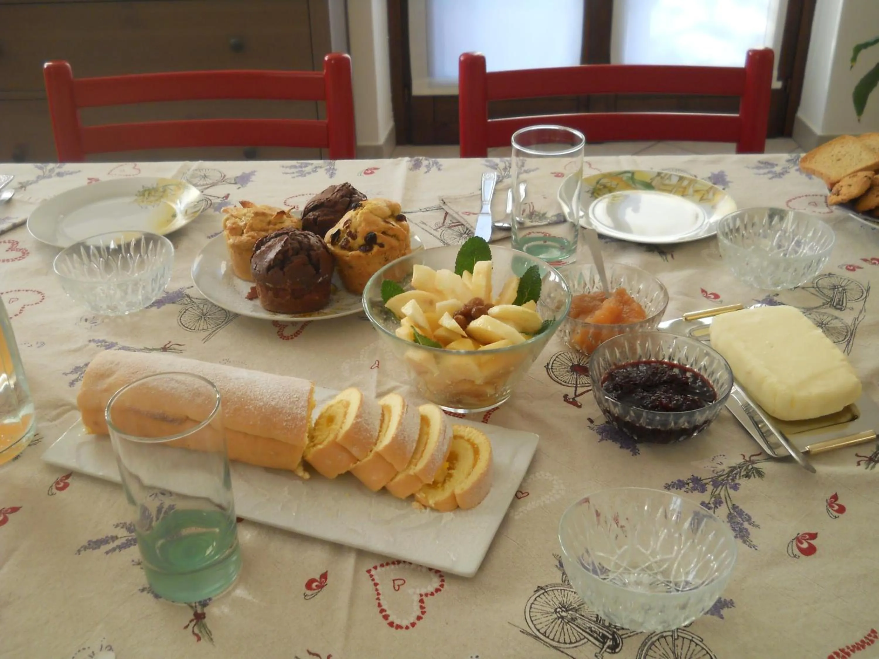 Italian breakfast in I 99 ulivi