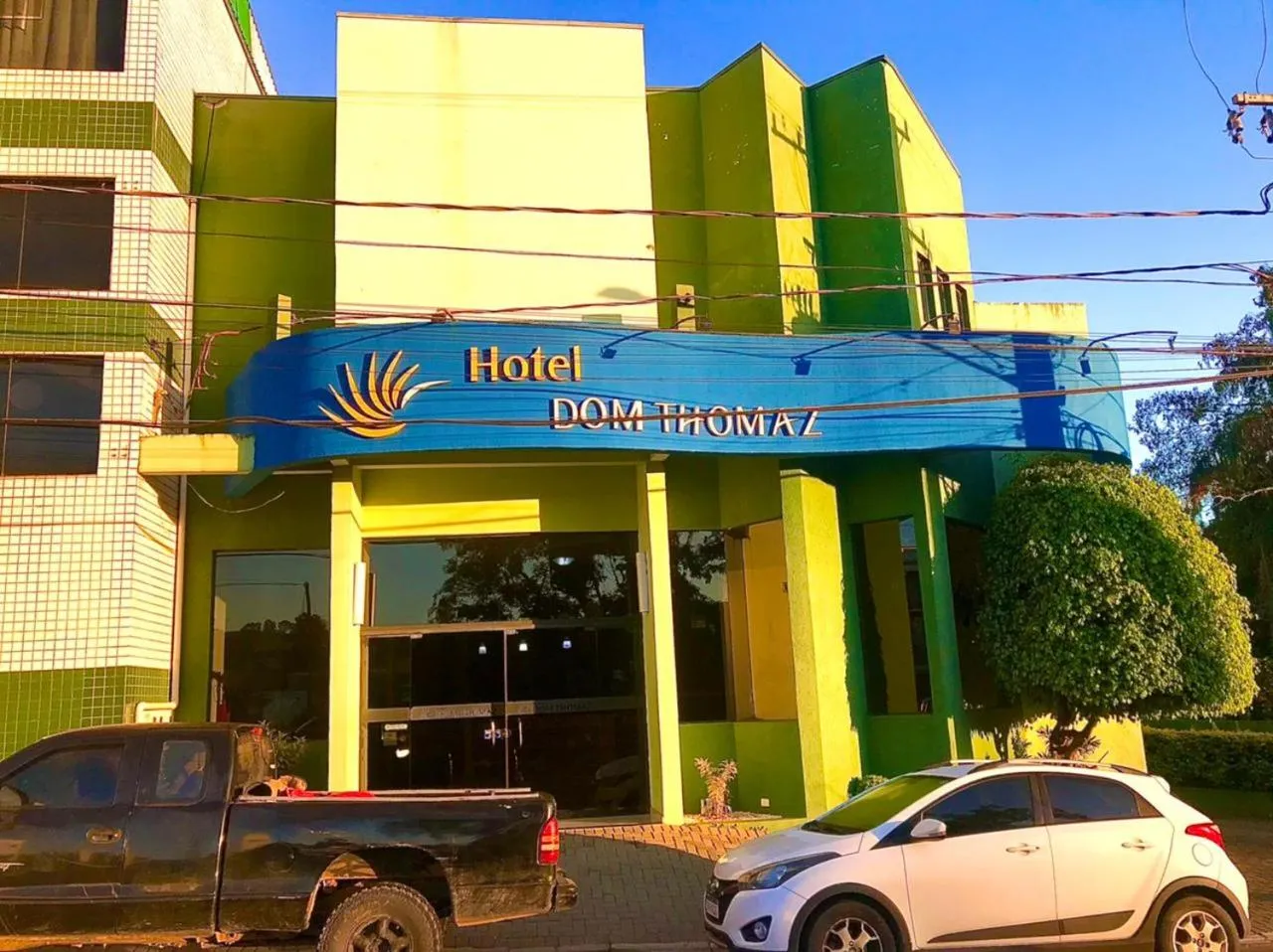 Facade/entrance in Hotel Dom Thomaz