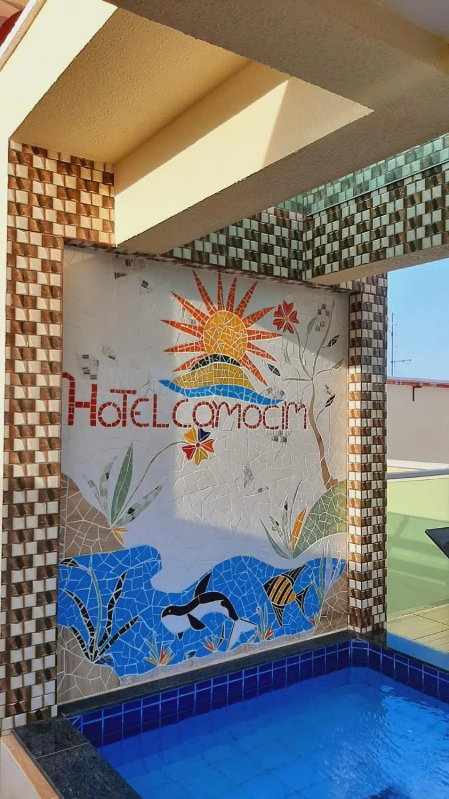 Swimming pool in Hotel Camocim