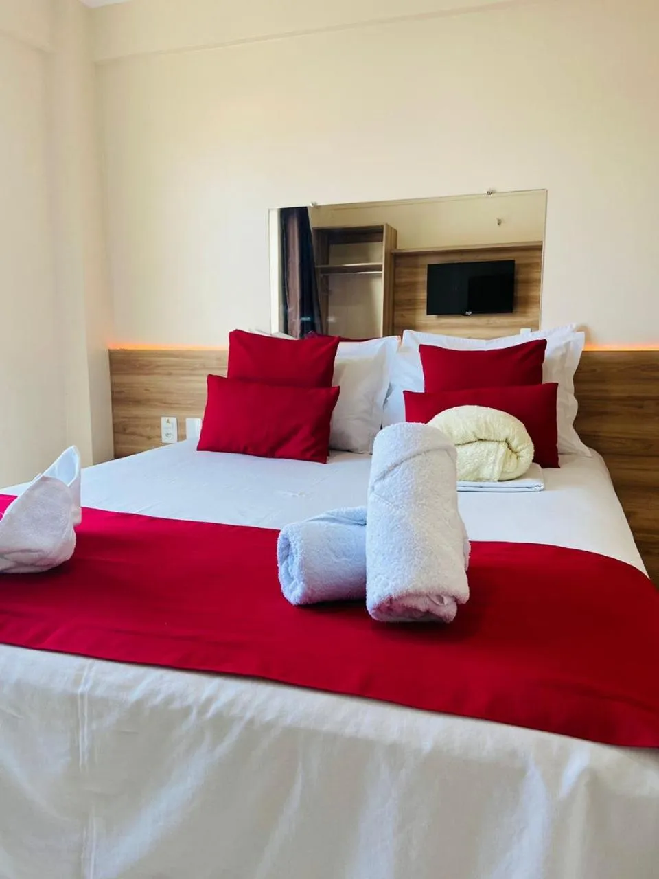 Bed in Hotel Camocim