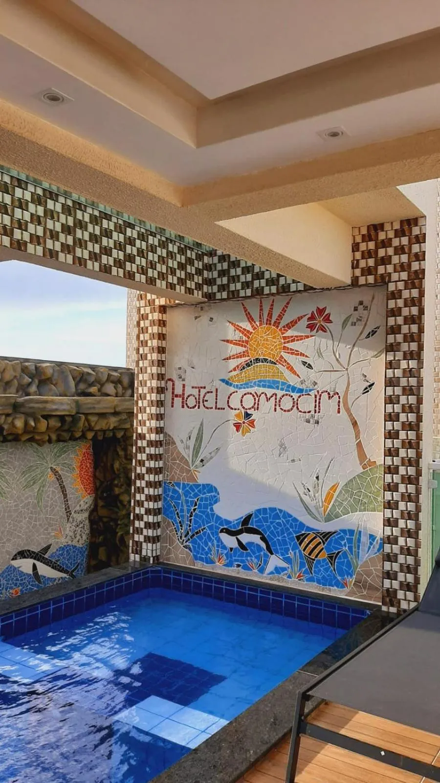 Swimming pool in Hotel Camocim