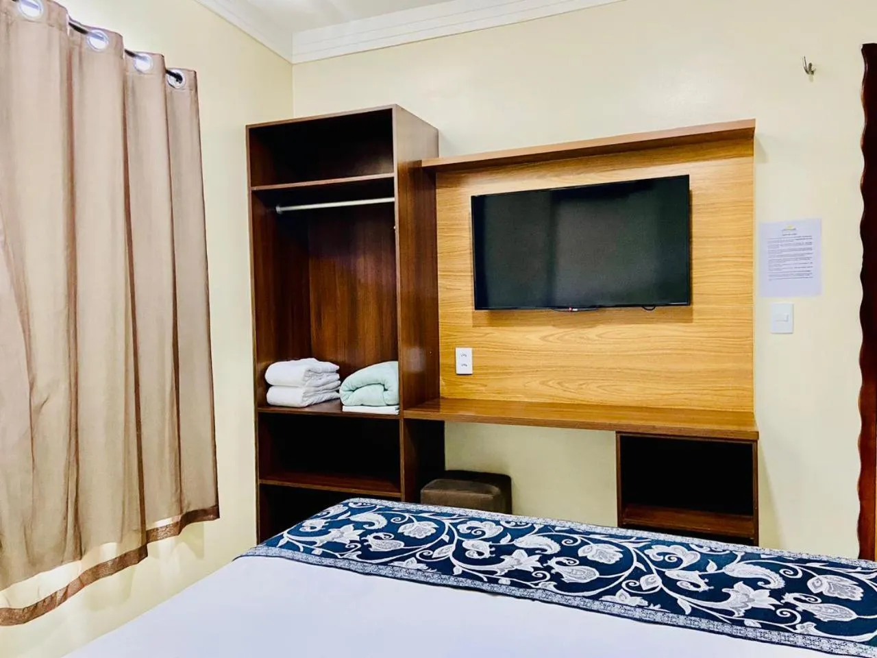 Bed in Hotel Camocim