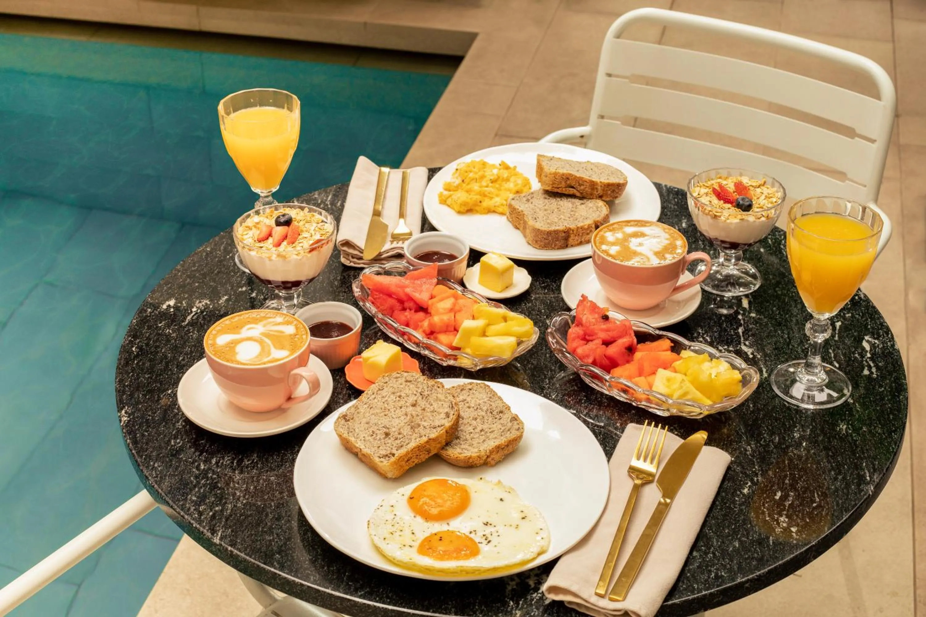 Breakfast in Cosmopolitano Hotel Boutique