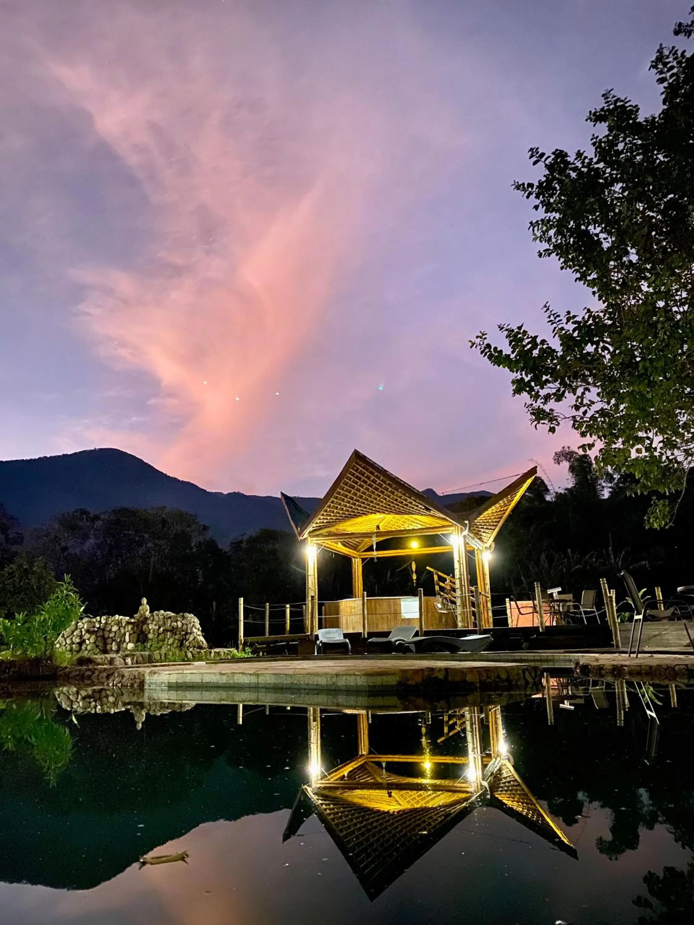 Property building in Banana Bamboo Ecolodge