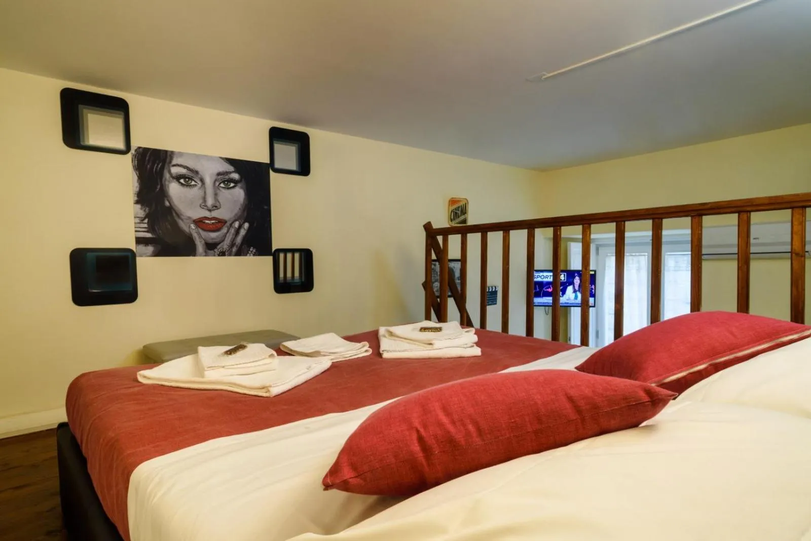 Bed in Sarracino Relais