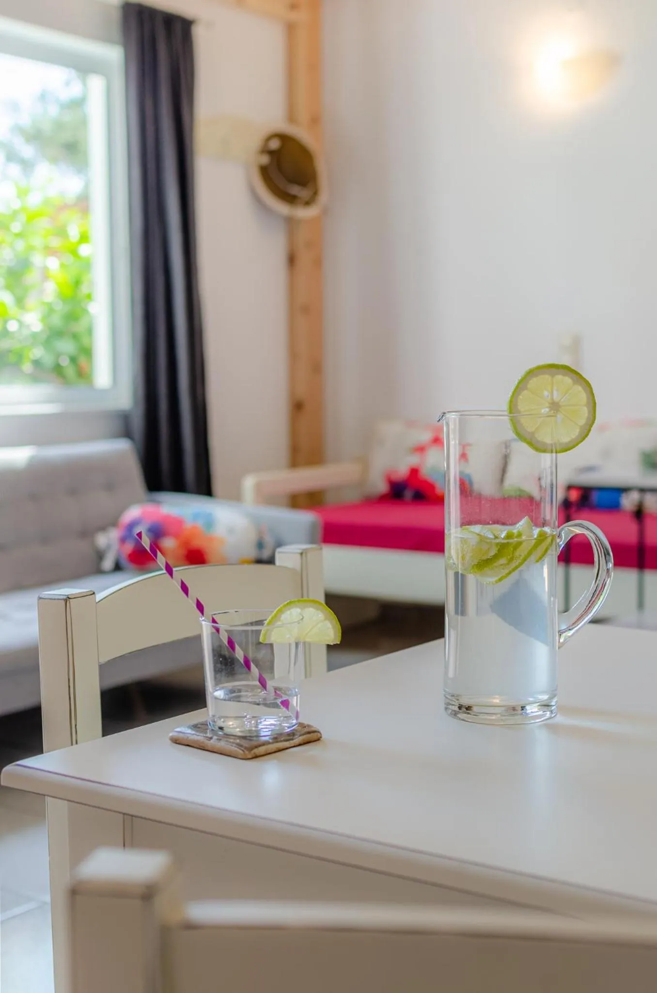 Bed in Happiness Apartments