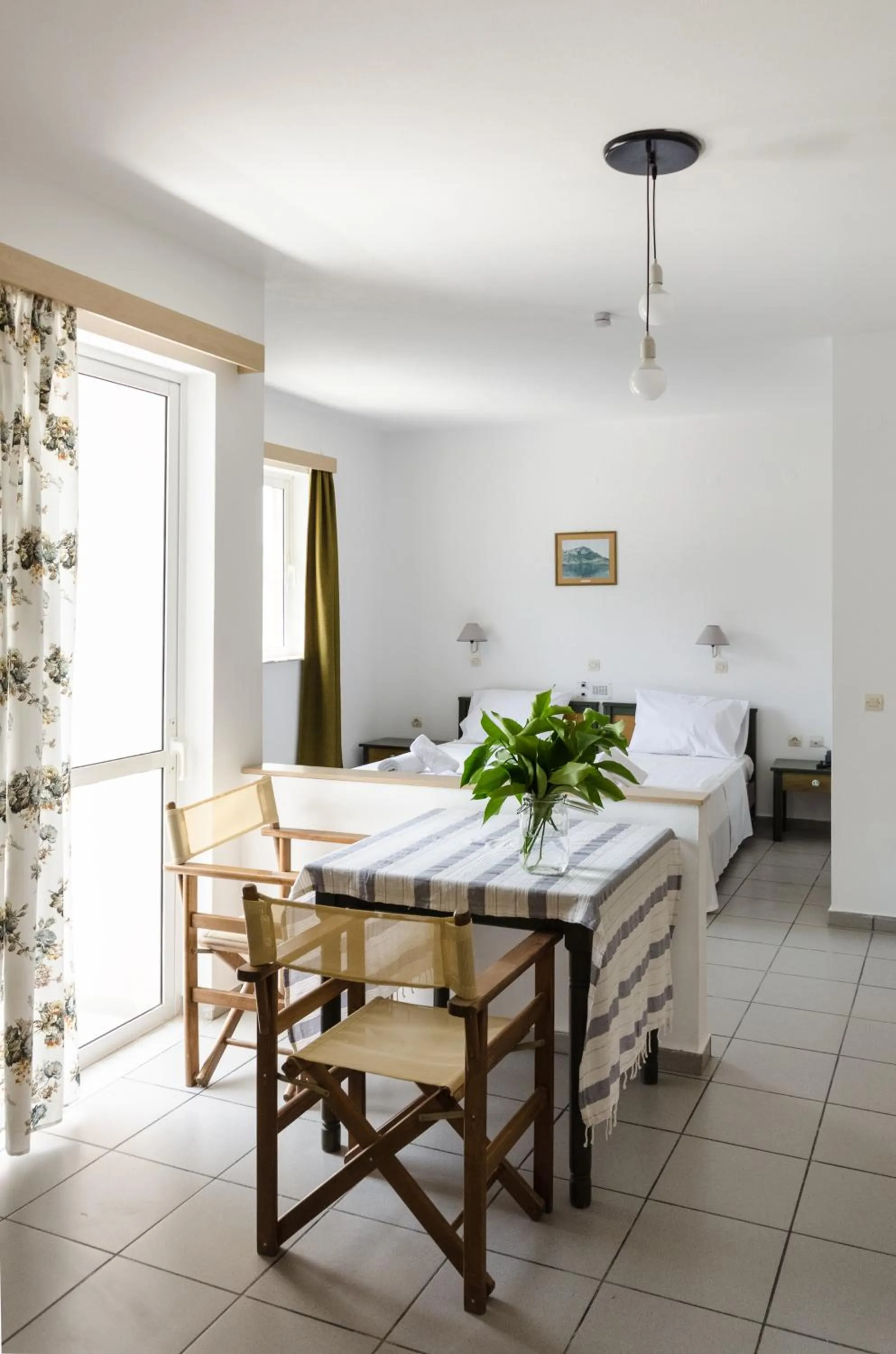 Bed in Happiness Apartments