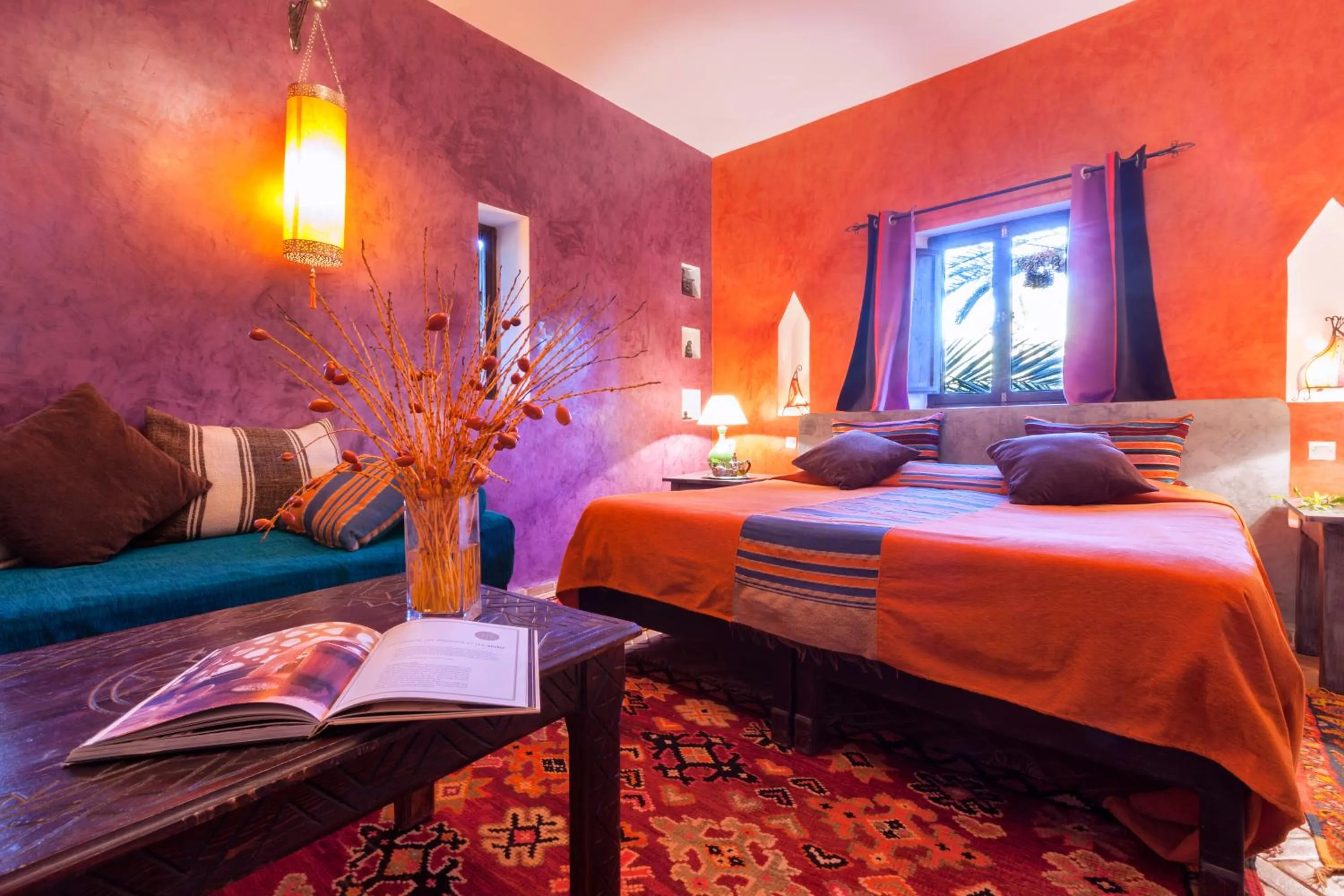 Junior Suite with Pool View in Maison d'Hôtes Kasbah Azul