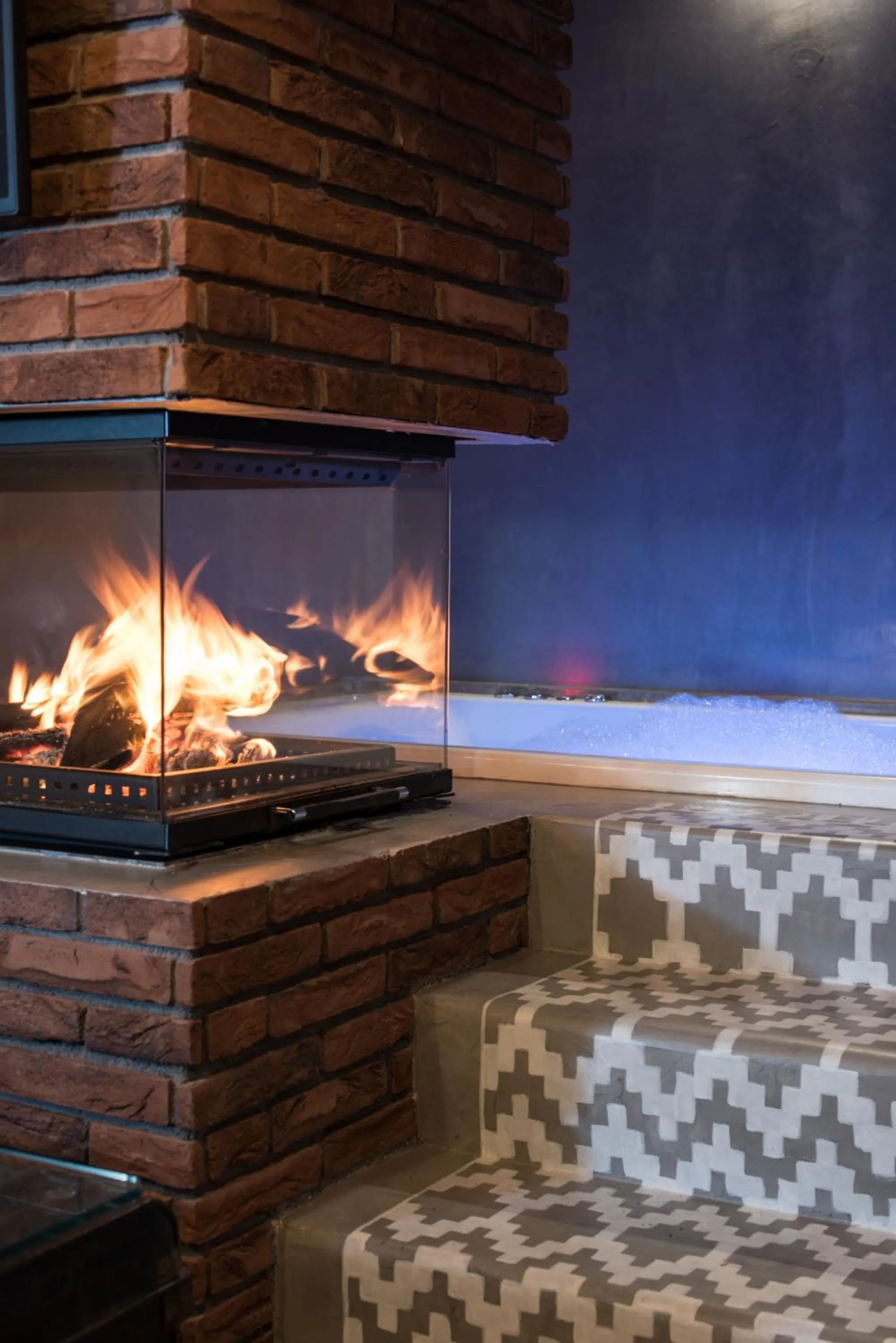 Decorative detail in Olganos VL Luxury Rooms & Suites