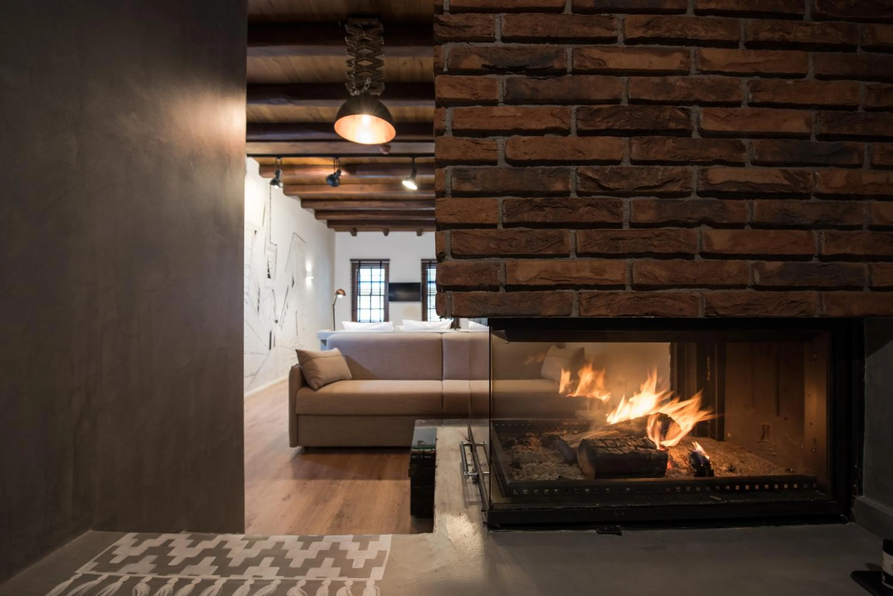 Decorative detail in Olganos VL Luxury Rooms & Suites