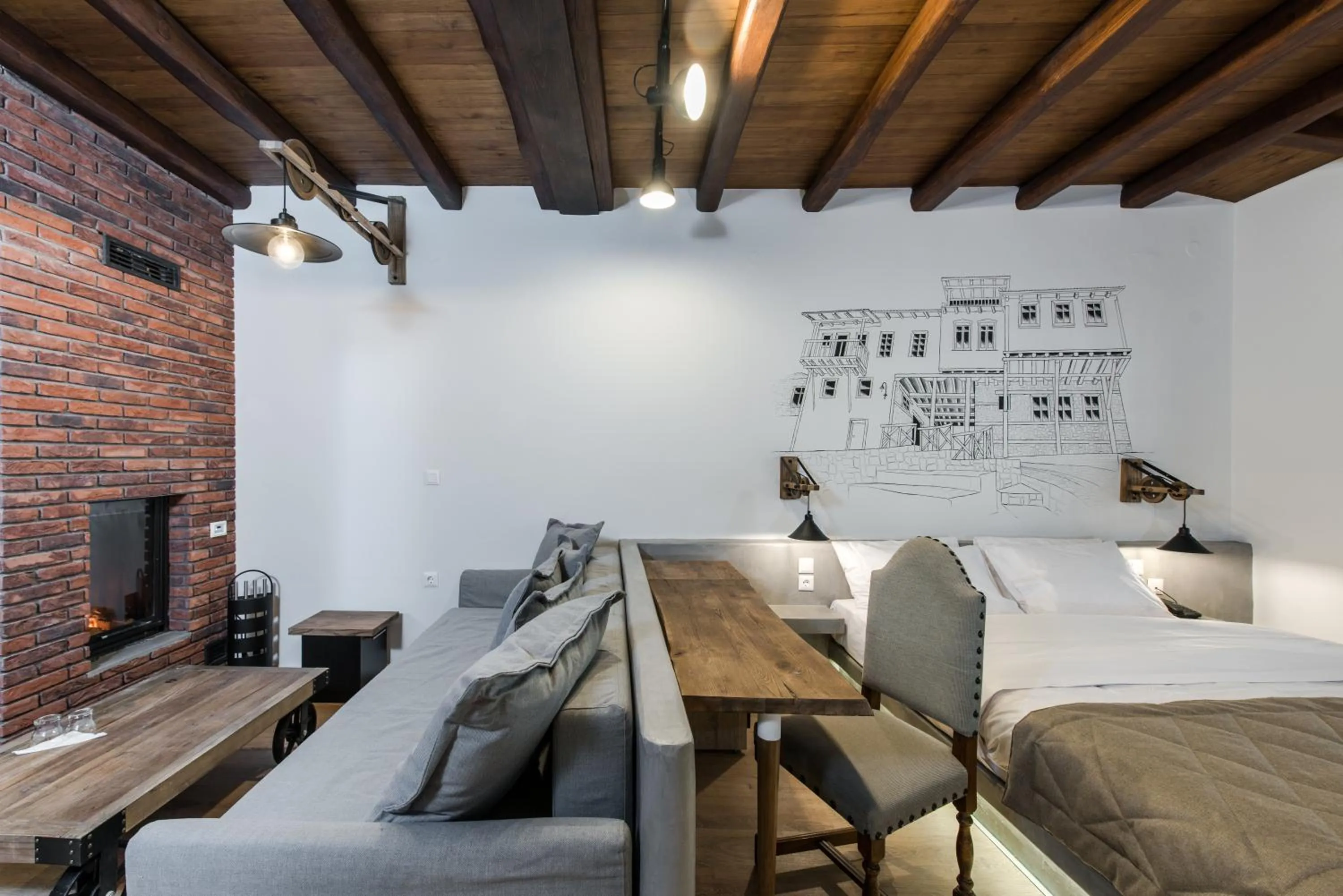 Photo of the whole room, Bed in Olganos VL Luxury Rooms & Suites