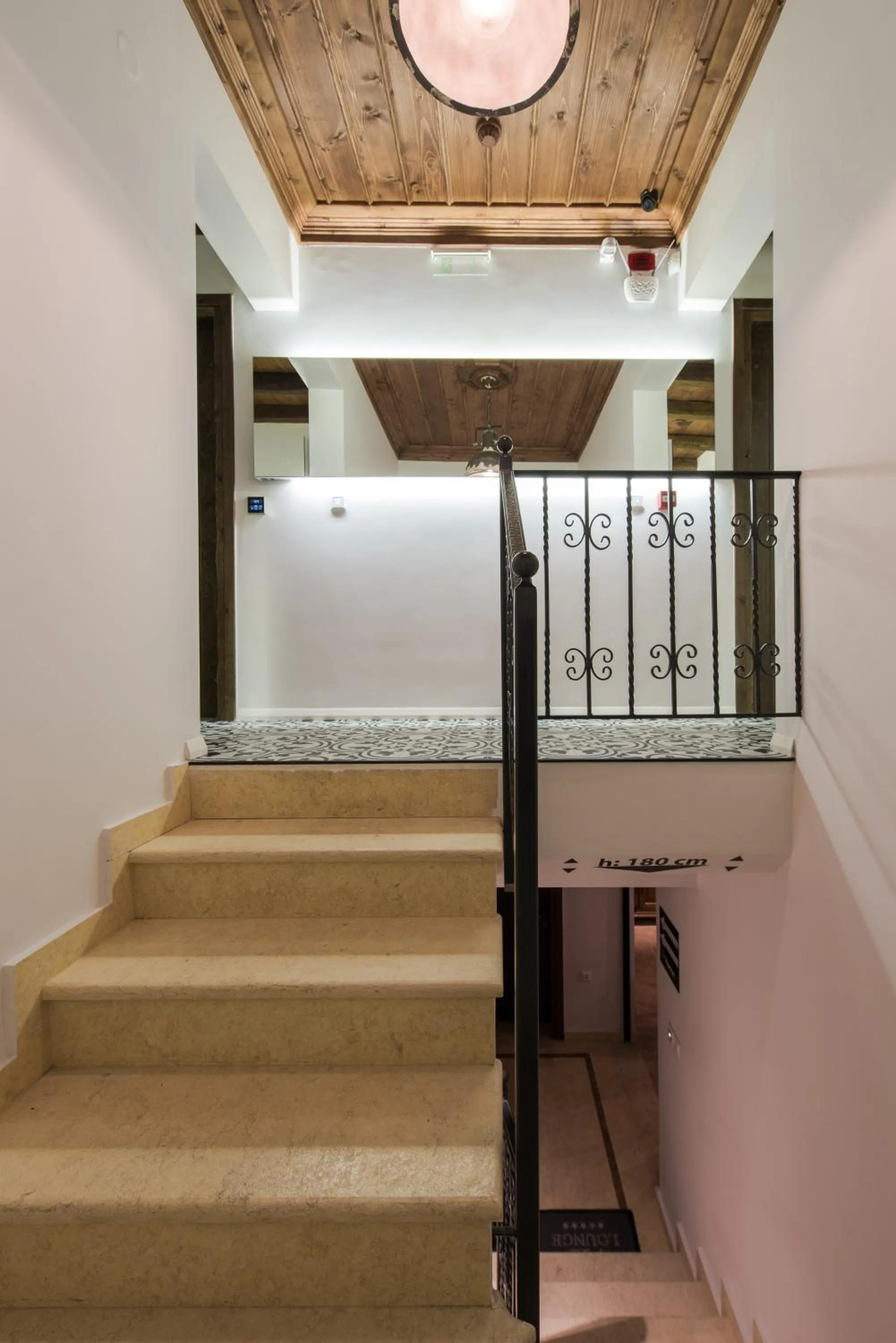 Decorative detail in Olganos VL Luxury Rooms & Suites